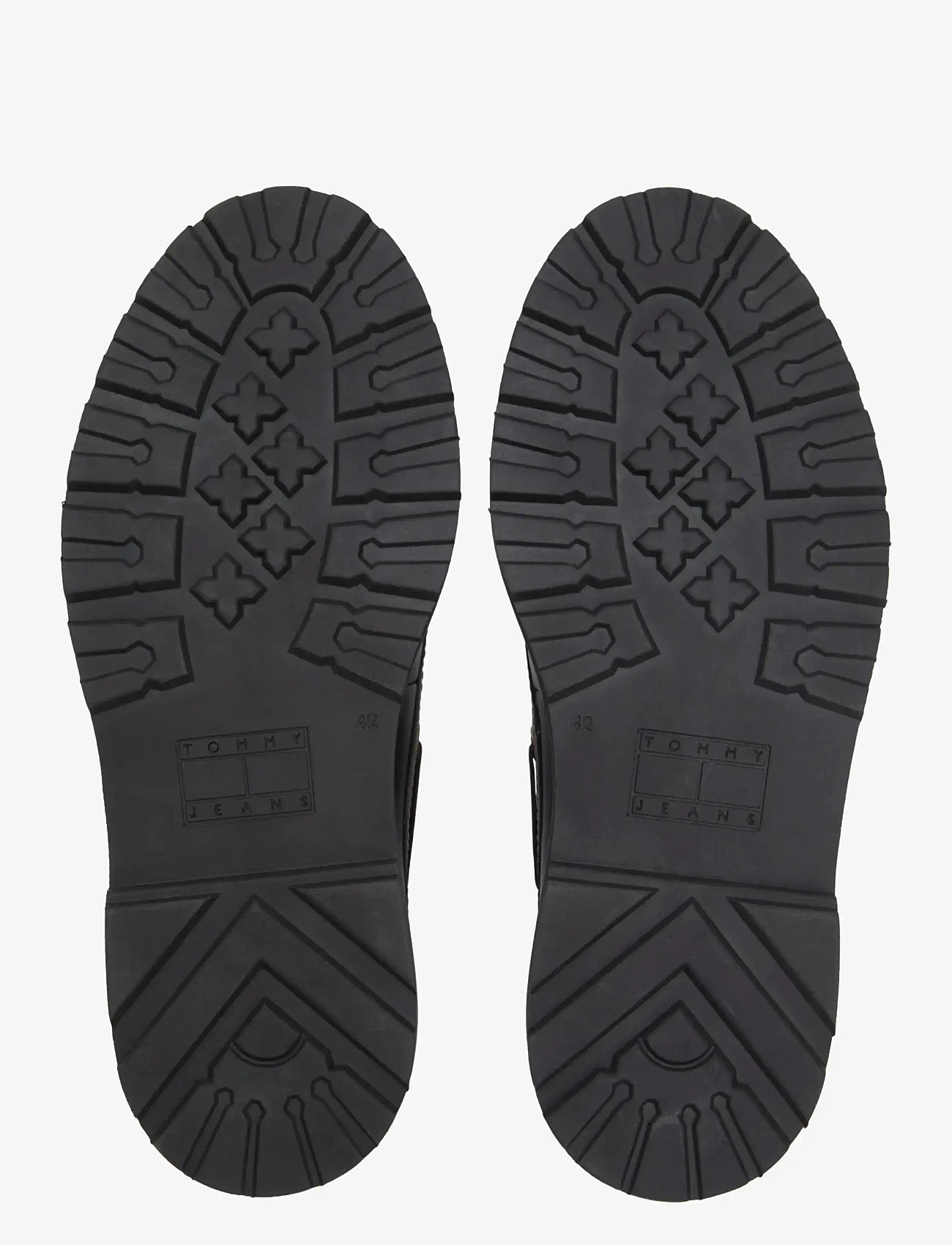 Tommy Hilfiger - ARCHIVE 01 BOAT SHOE  LEATHER - brogues - black - 3