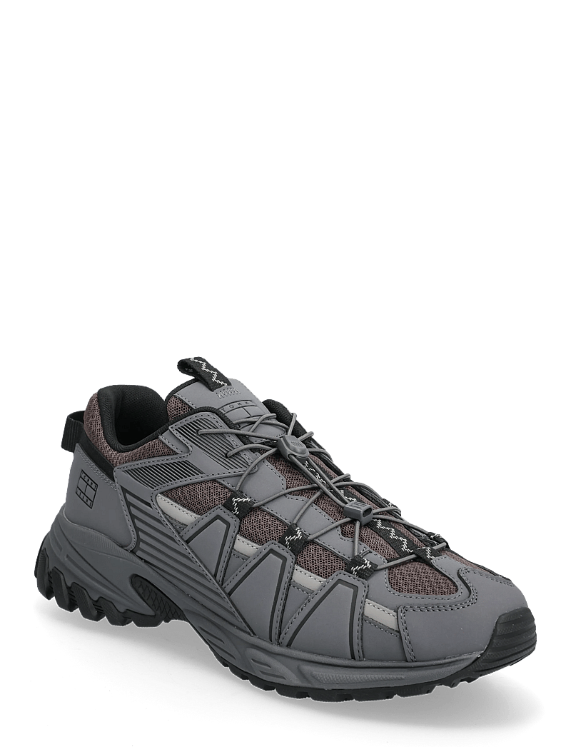 Tommy Hilfiger - TJM OUTDOOR RUNNER - vandresko - washed black black walnut - 0