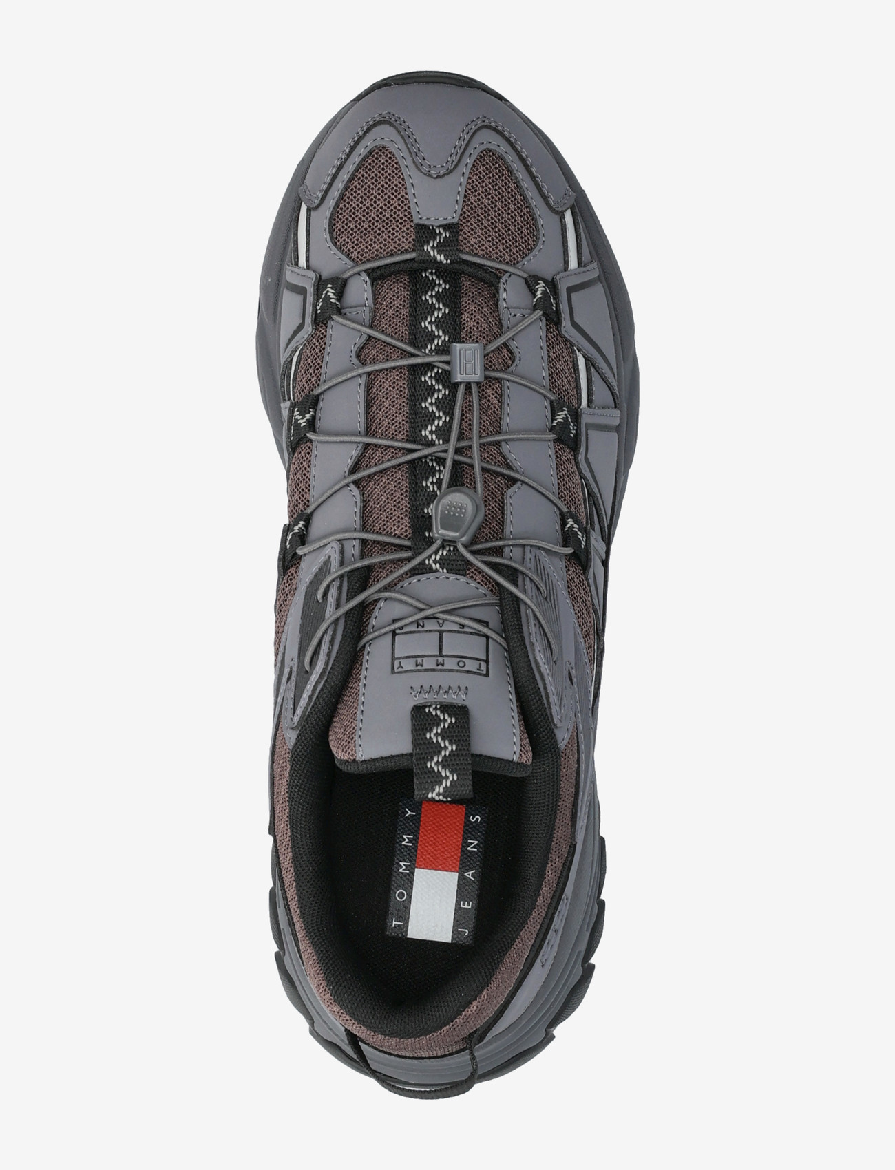 Tommy Hilfiger - TJM OUTDOOR RUNNER - vandresko - washed black black walnut - 3