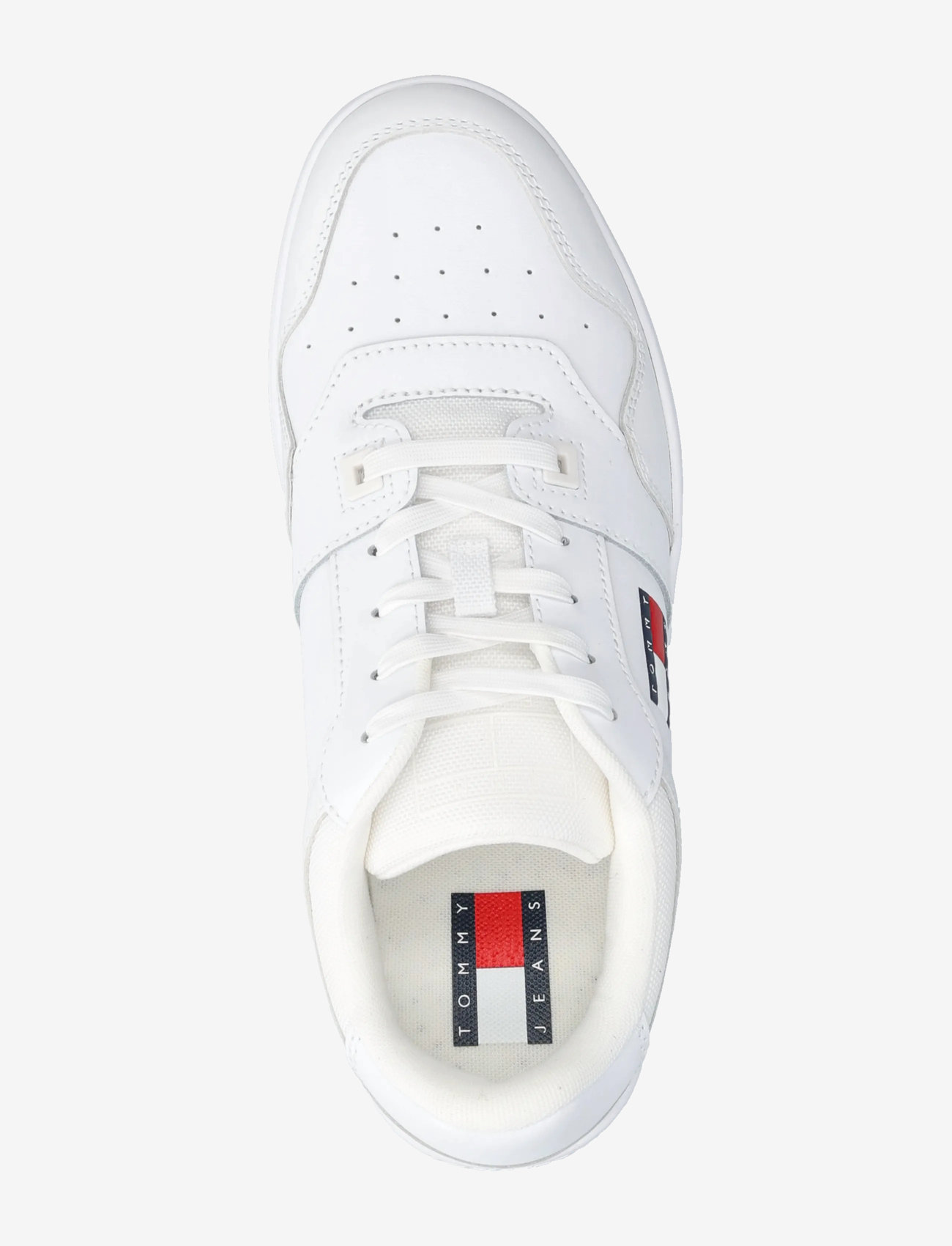Tommy Hilfiger - TJM RETRO BASKET ESS - lave sneakers - white - 4