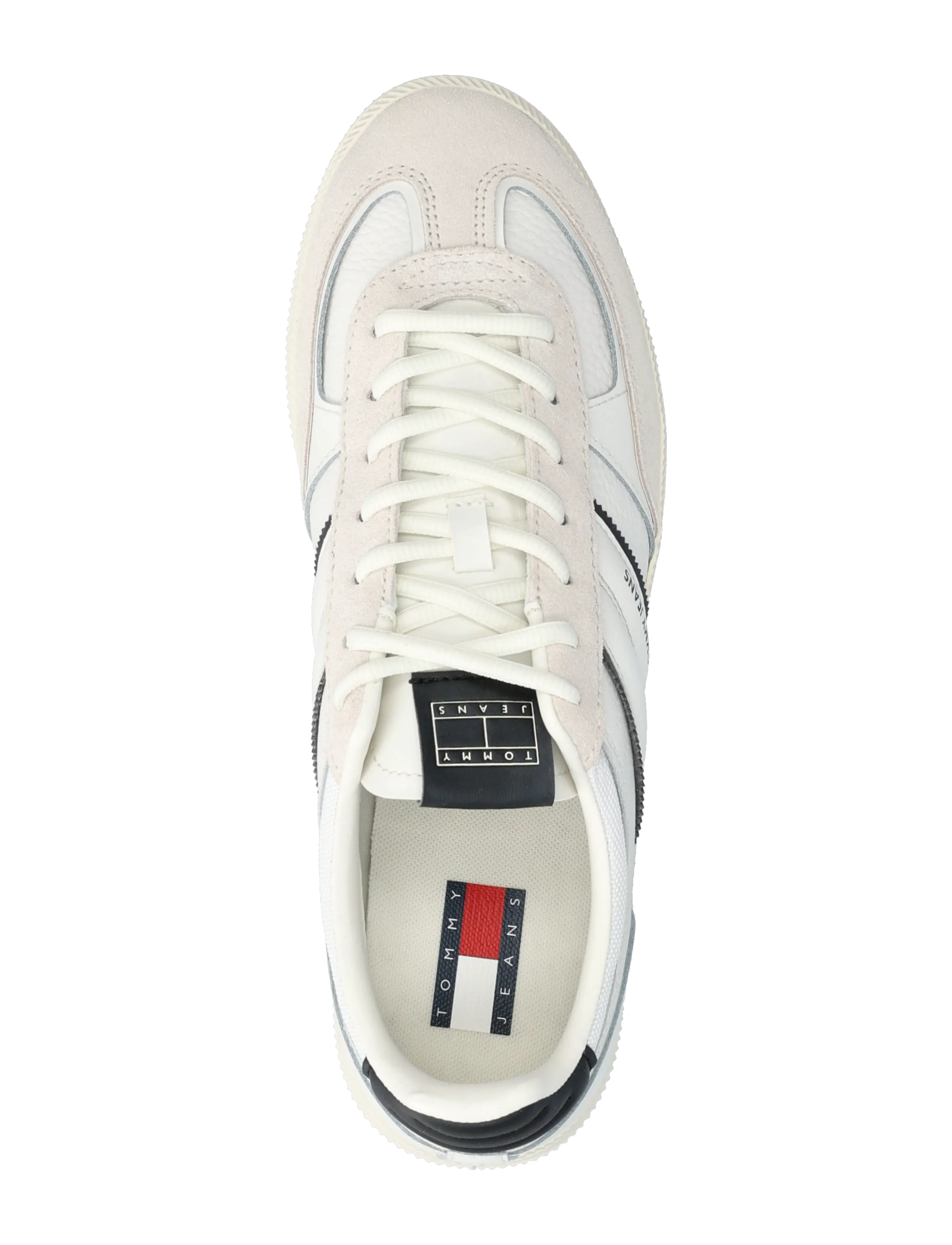 Tommy Hilfiger - THE GREENWICH EDGE MIX - låga sneakers - ecru black - 3