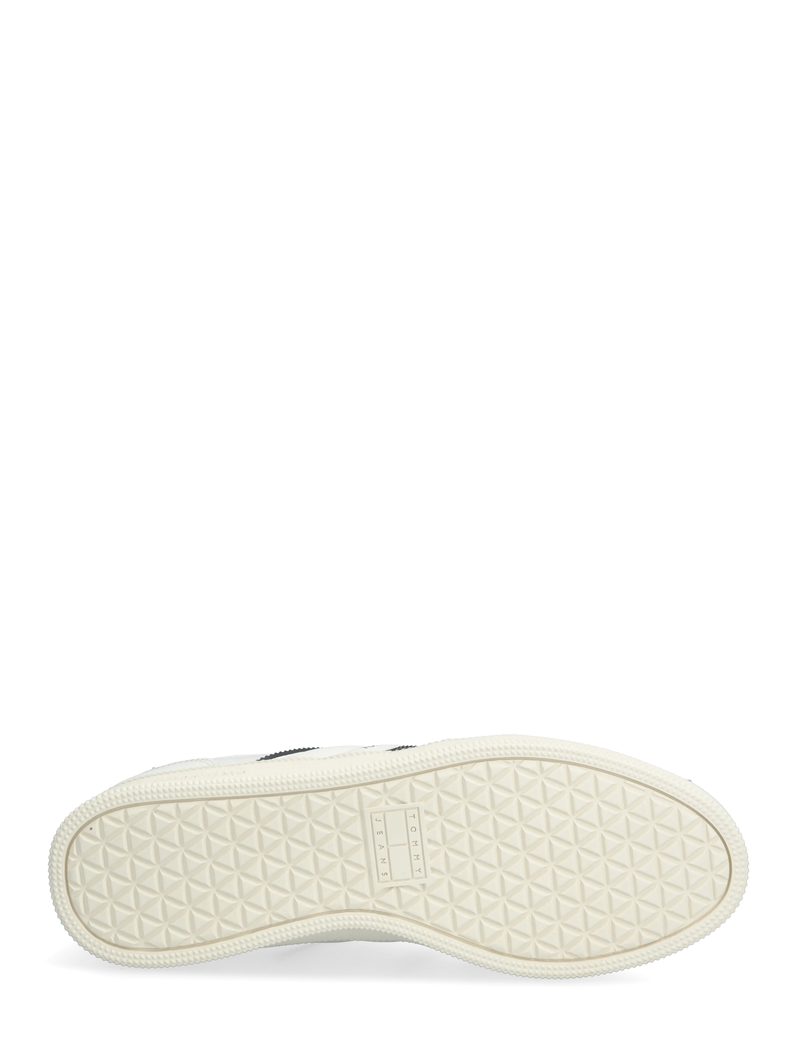 Tommy Hilfiger - THE GREENWICH EDGE MIX - låga sneakers - ecru black - 4