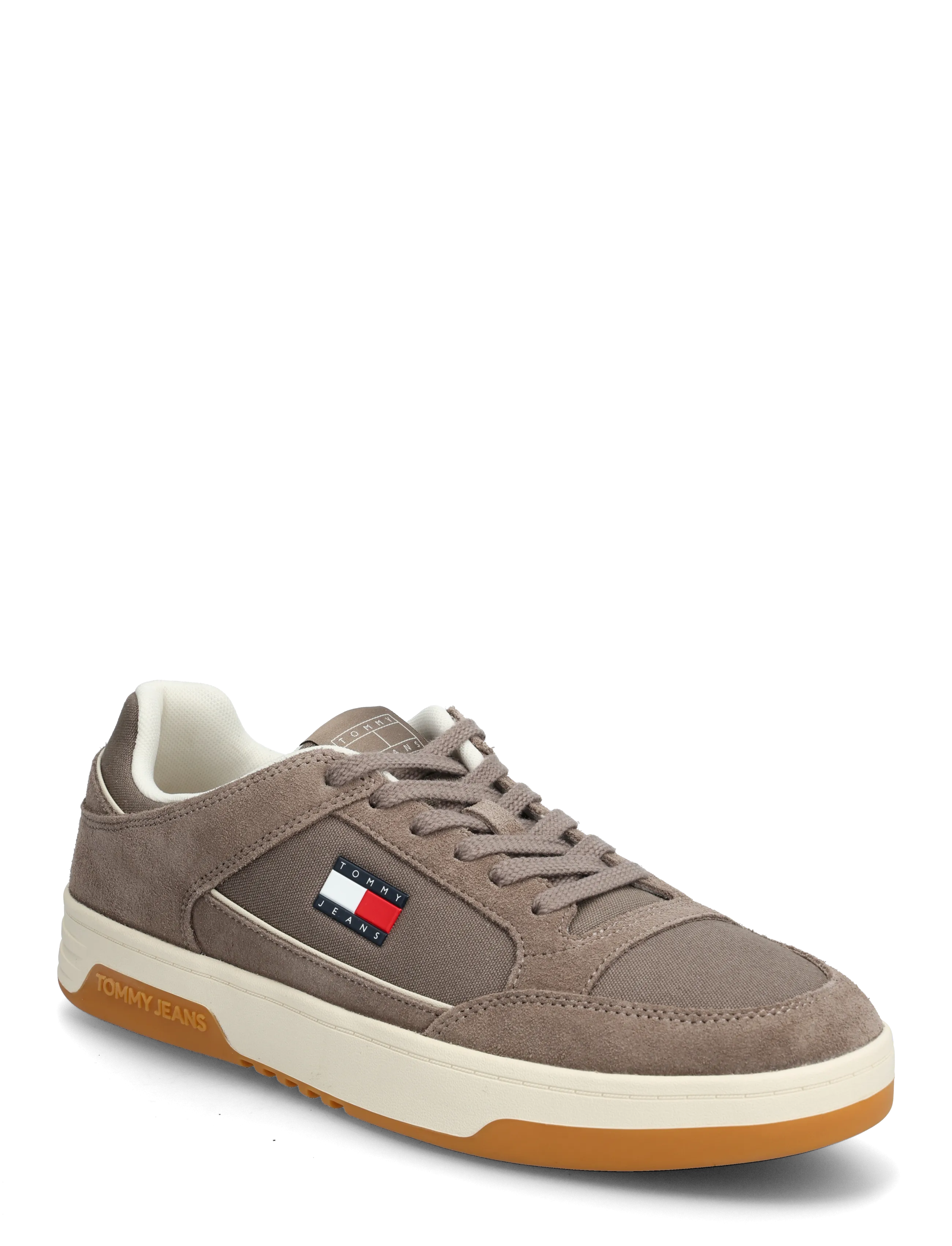 TOMMY HILFIGER Tjm Cupsole Leder Mix Material Braun - 41 - Herren