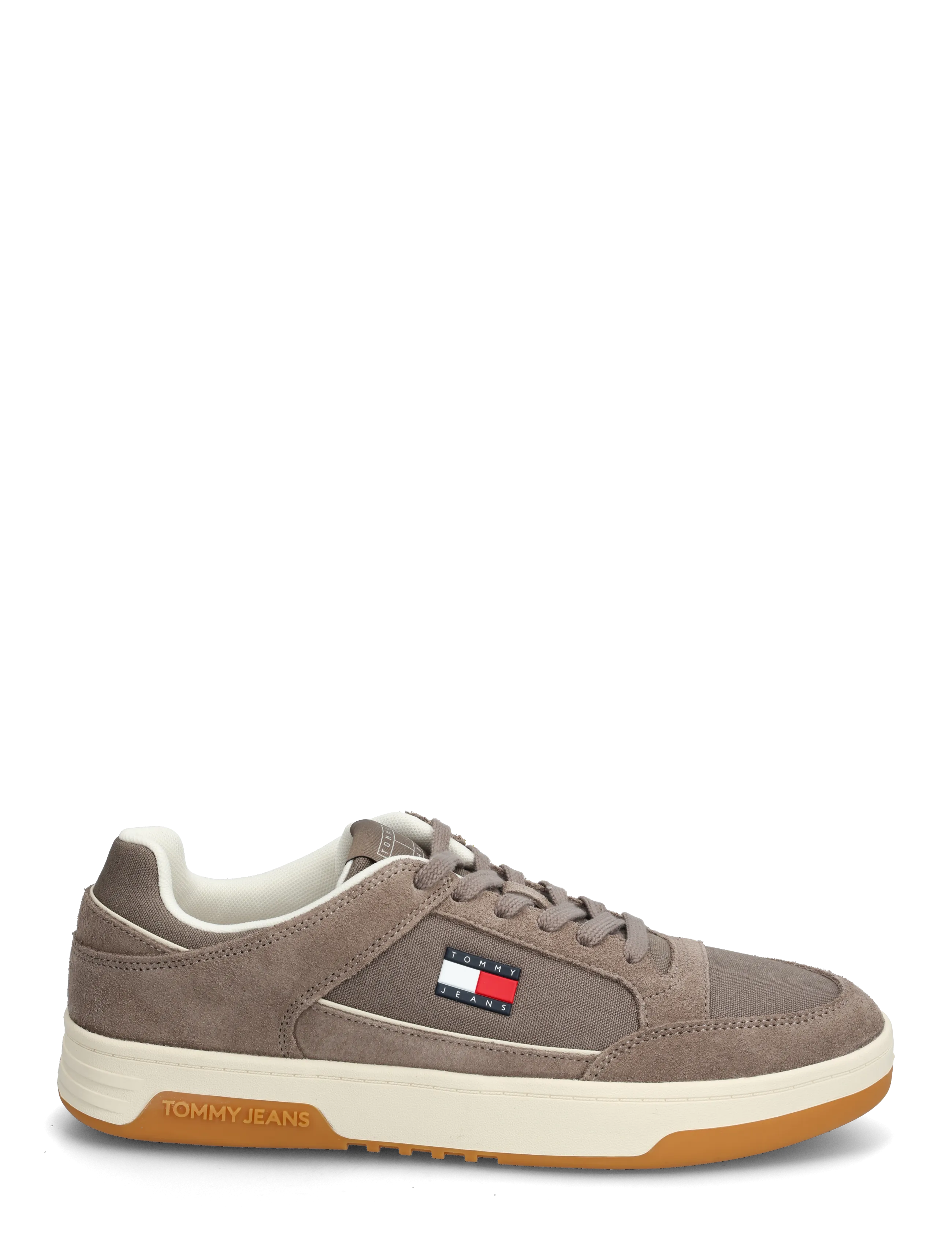 Tommy Hilfiger - TJM CUPSOLE LEATHER MIX MATERIAL - lave sneakers - dusty brown - 1