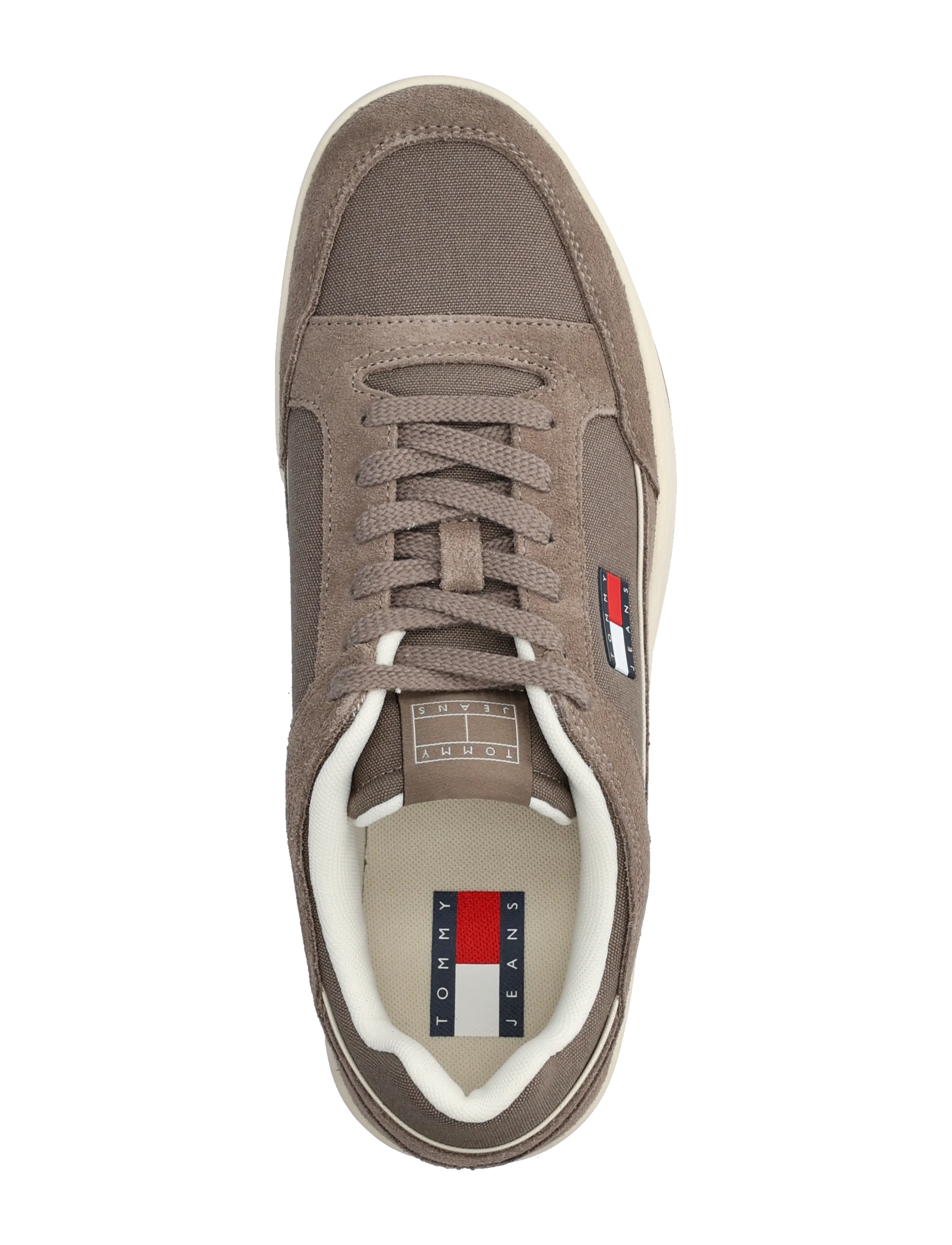Tommy Hilfiger - TJM CUPSOLE LEATHER MIX MATERIAL - lave sneakers - dusty brown - 3