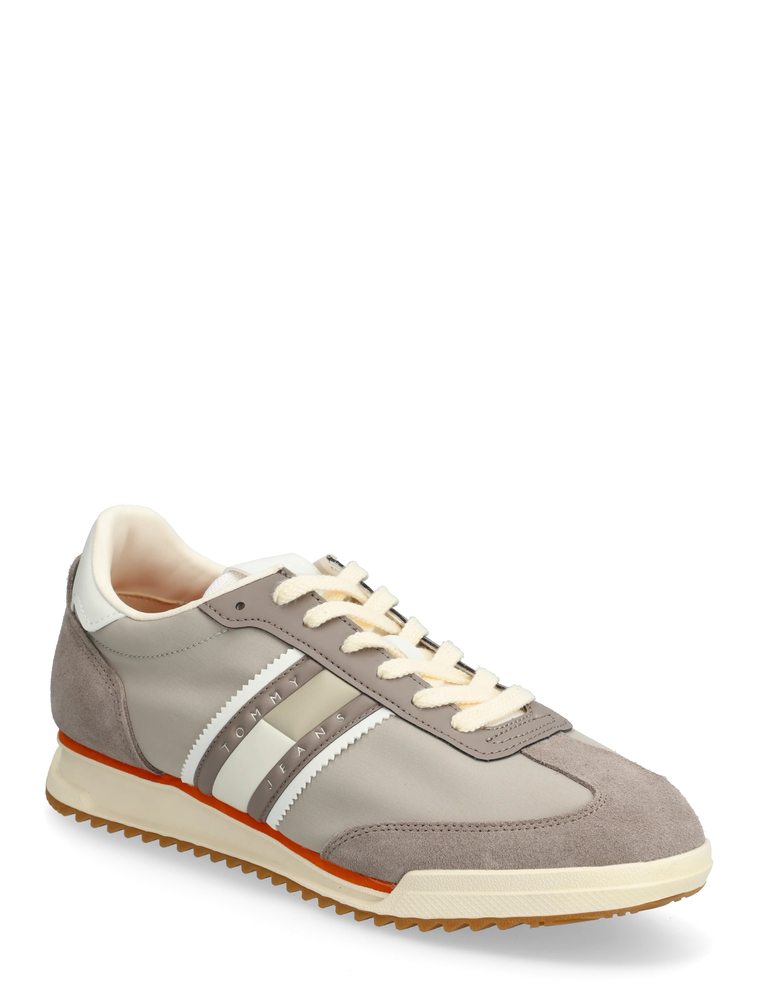 Tommy Hilfiger Tjm Retro Runner Cleated Mix, Mænd, Retro Løbesko, Brun, Str: 43