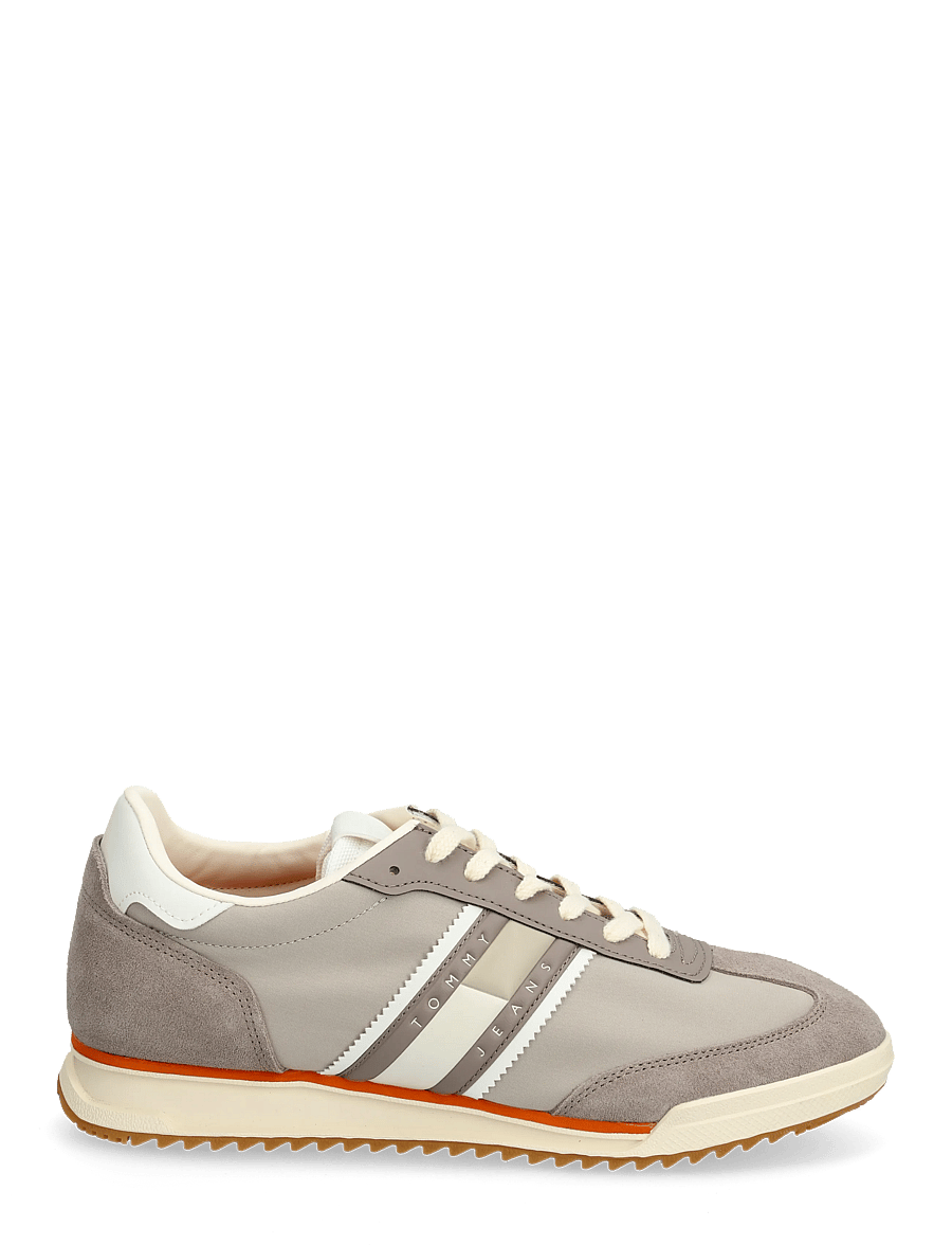 Tommy Hilfiger - TJM RETRO RUNNER CLEATED MIX - niedriger schnitt - porcini taupe - 1