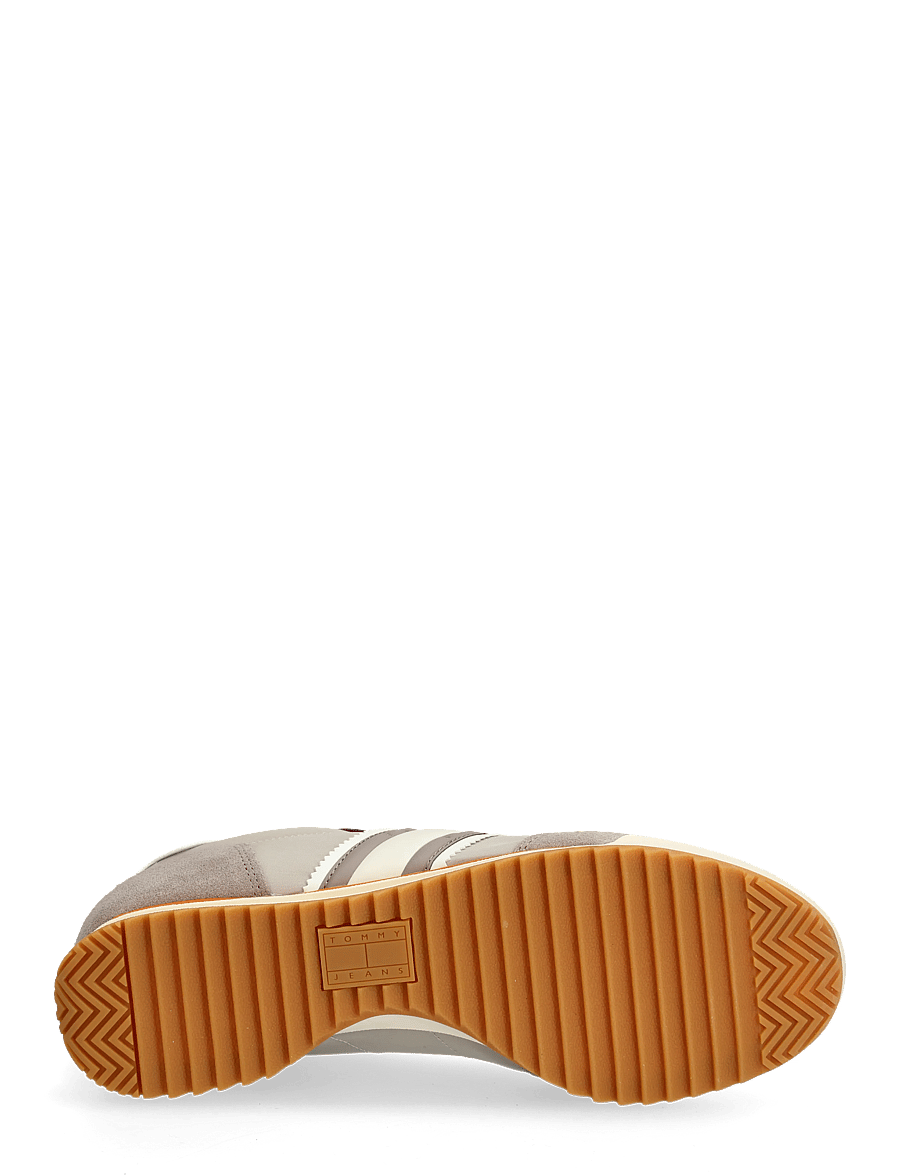 Tommy Hilfiger - TJM RETRO RUNNER CLEATED MIX - niedriger schnitt - porcini taupe - 4