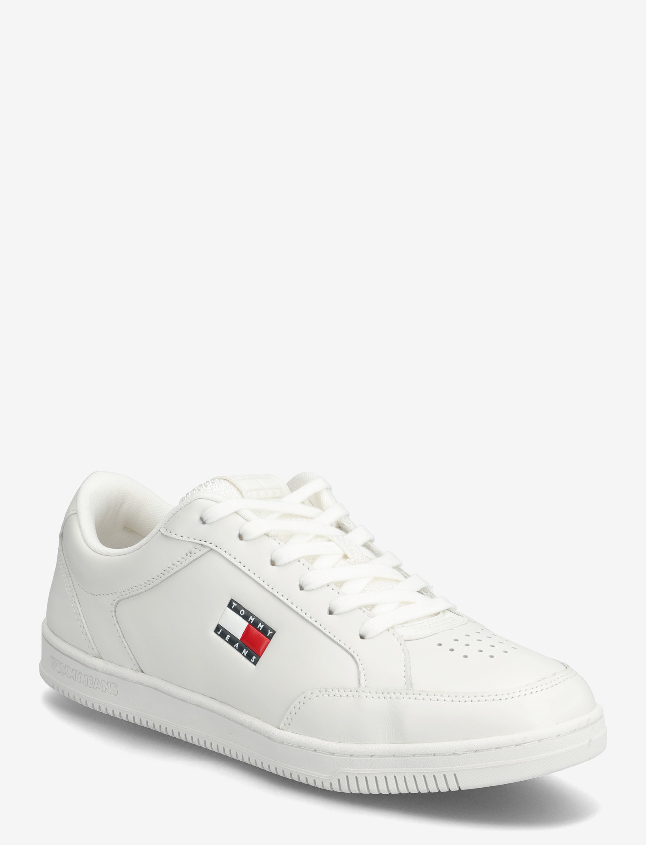Tommy Hilfiger - TJM CUPSOLE LONG LACE LEATHER - low tops - ecru - 0