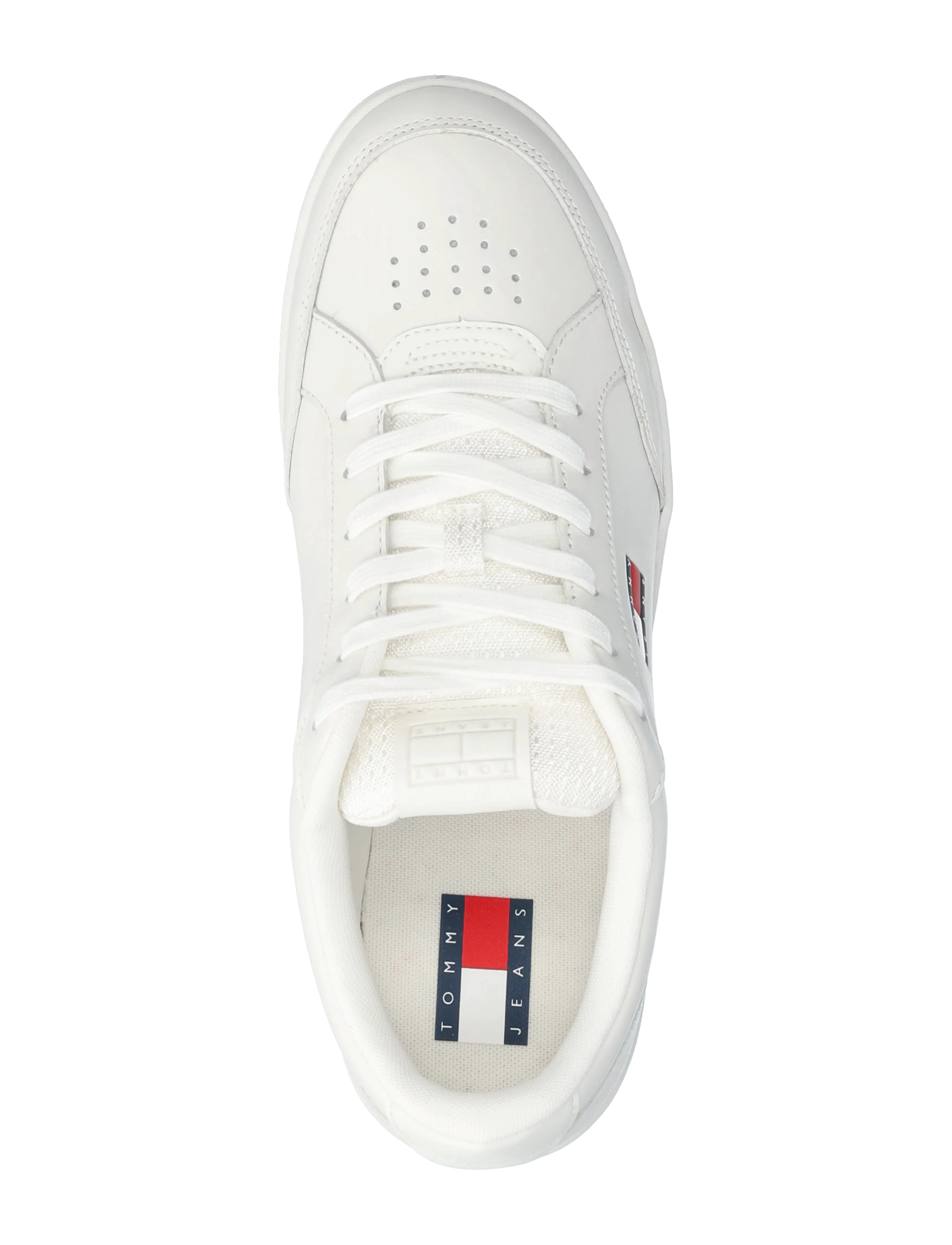 Tommy Hilfiger - TJM CUPSOLE LONG LACE LEATHER - laisvalaikio batai žemu aulu - ecru - 3