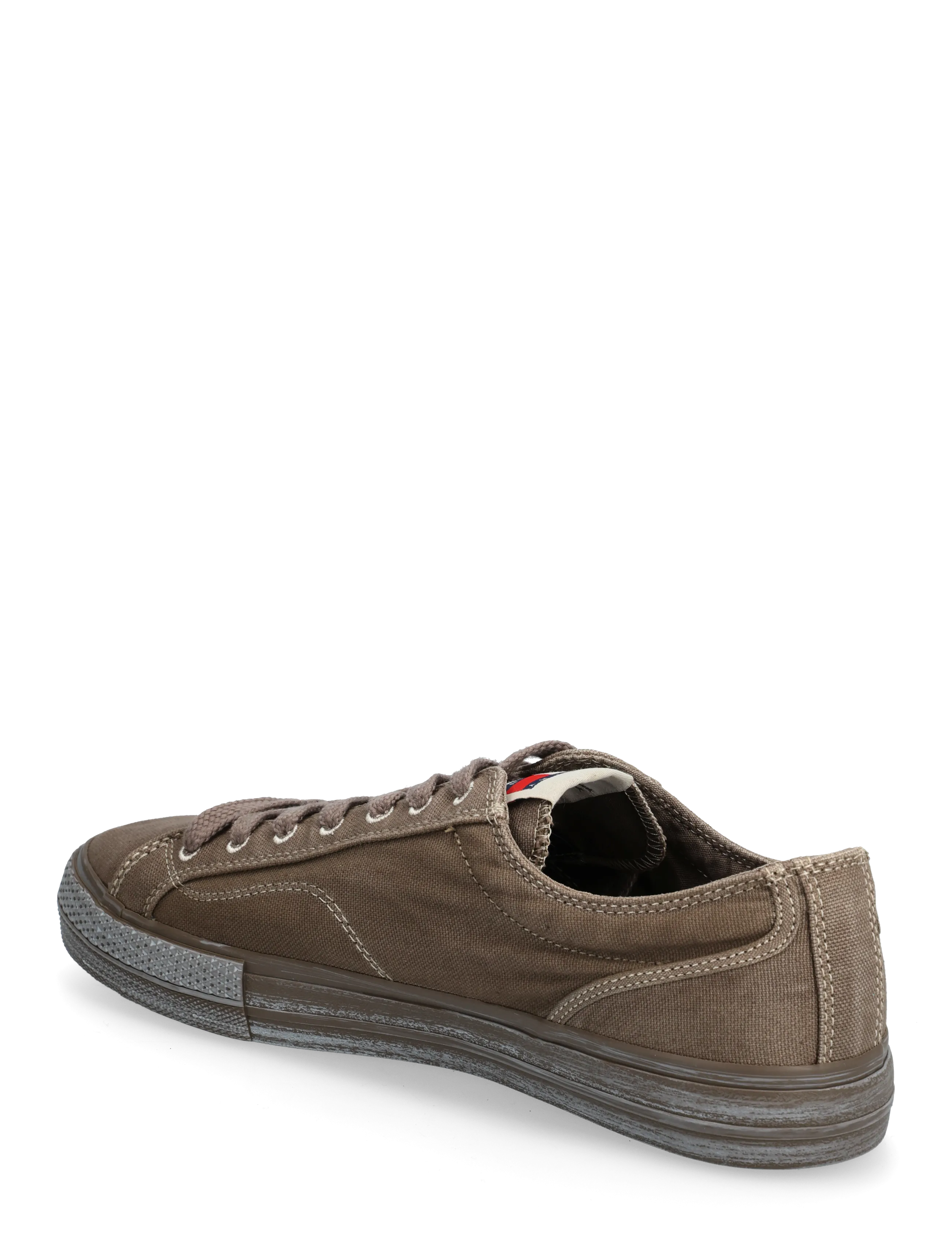 Tommy Hilfiger - ARCHIVE VULC. Y2K  WASHED CANVAS - lave sneakers - dusty brown - 2