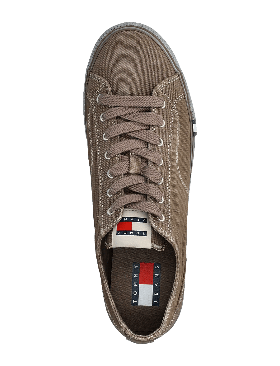 Tommy Hilfiger - ARCHIVE VULC. Y2K WASHED CANVAS - low-top sneaker - dusty brown - 3