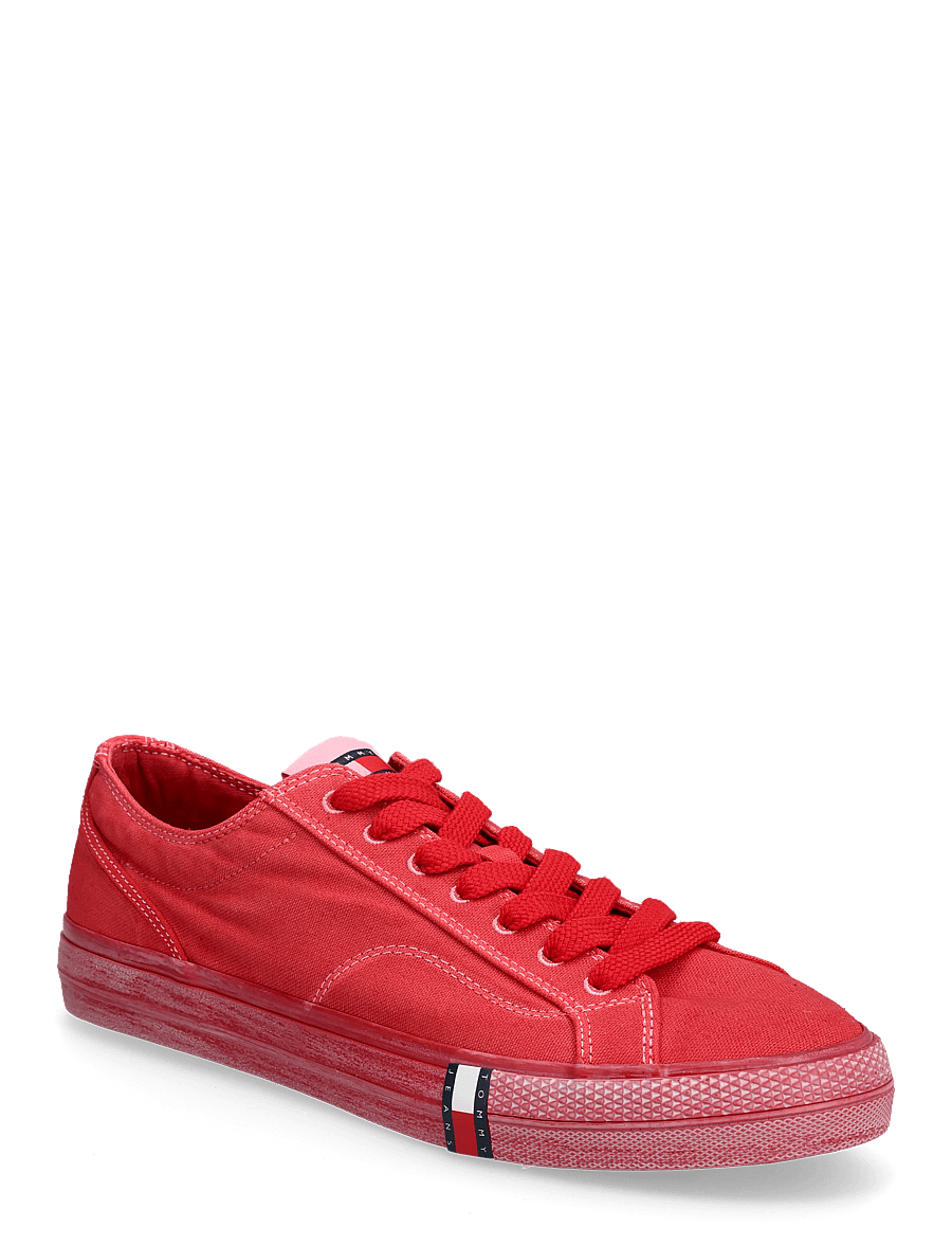 Tommy Hilfiger - ARCHIVE VULC. Y2K WASHED CANVAS - low-top sneaker - sapphire red - 0