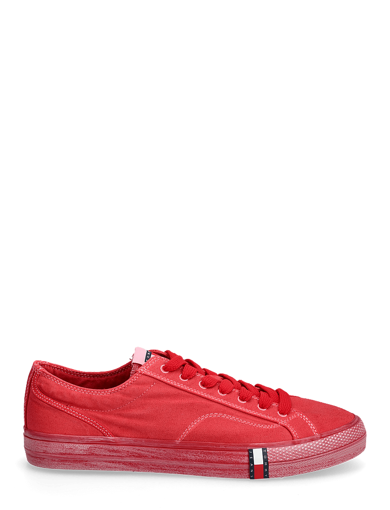 Tommy Hilfiger - ARCHIVE VULC. Y2K WASHED CANVAS - madala säärega tossud - sapphire red - 1