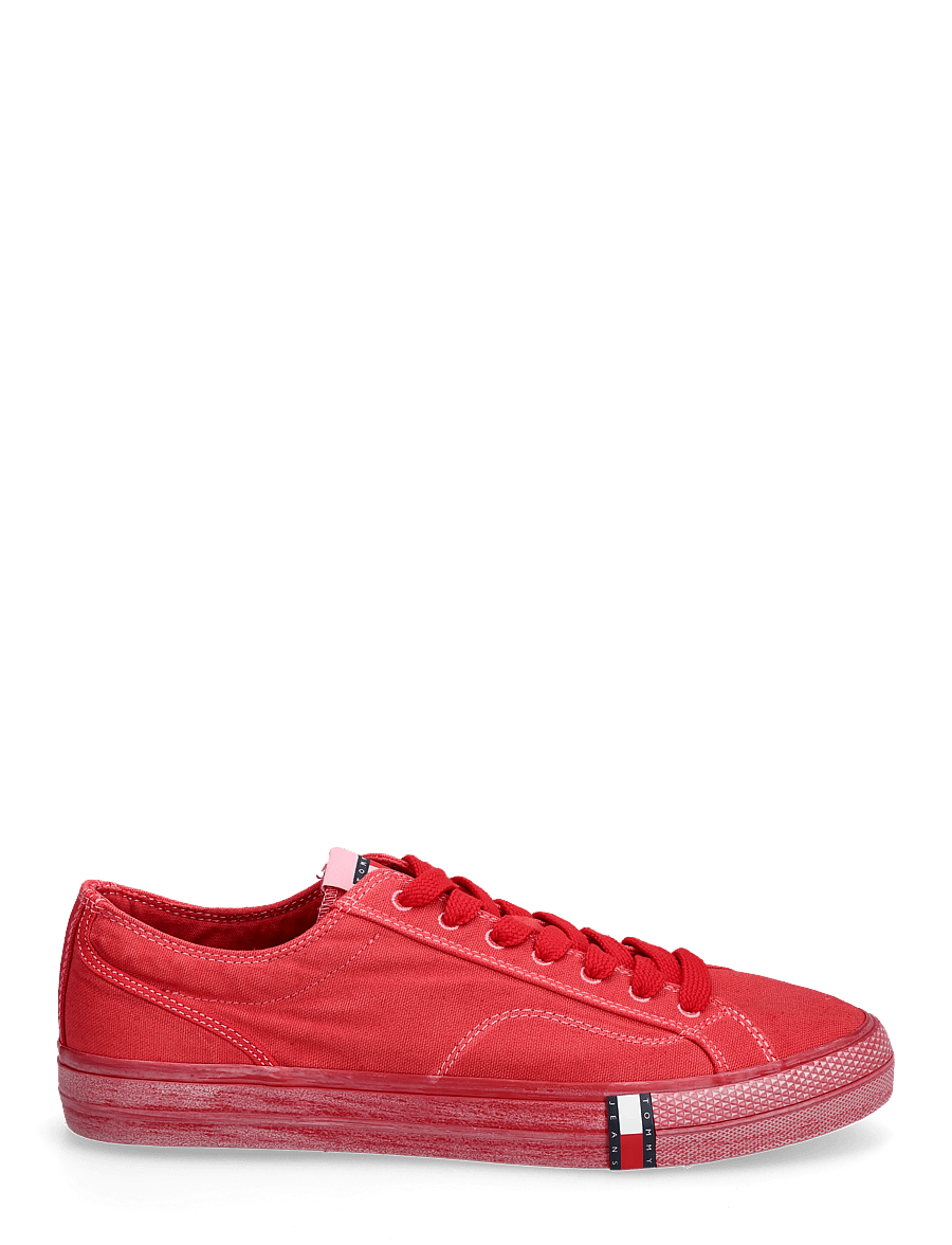 Tommy Hilfiger - ARCHIVE VULC. Y2K WASHED CANVAS - low-top sneaker - sapphire red - 1