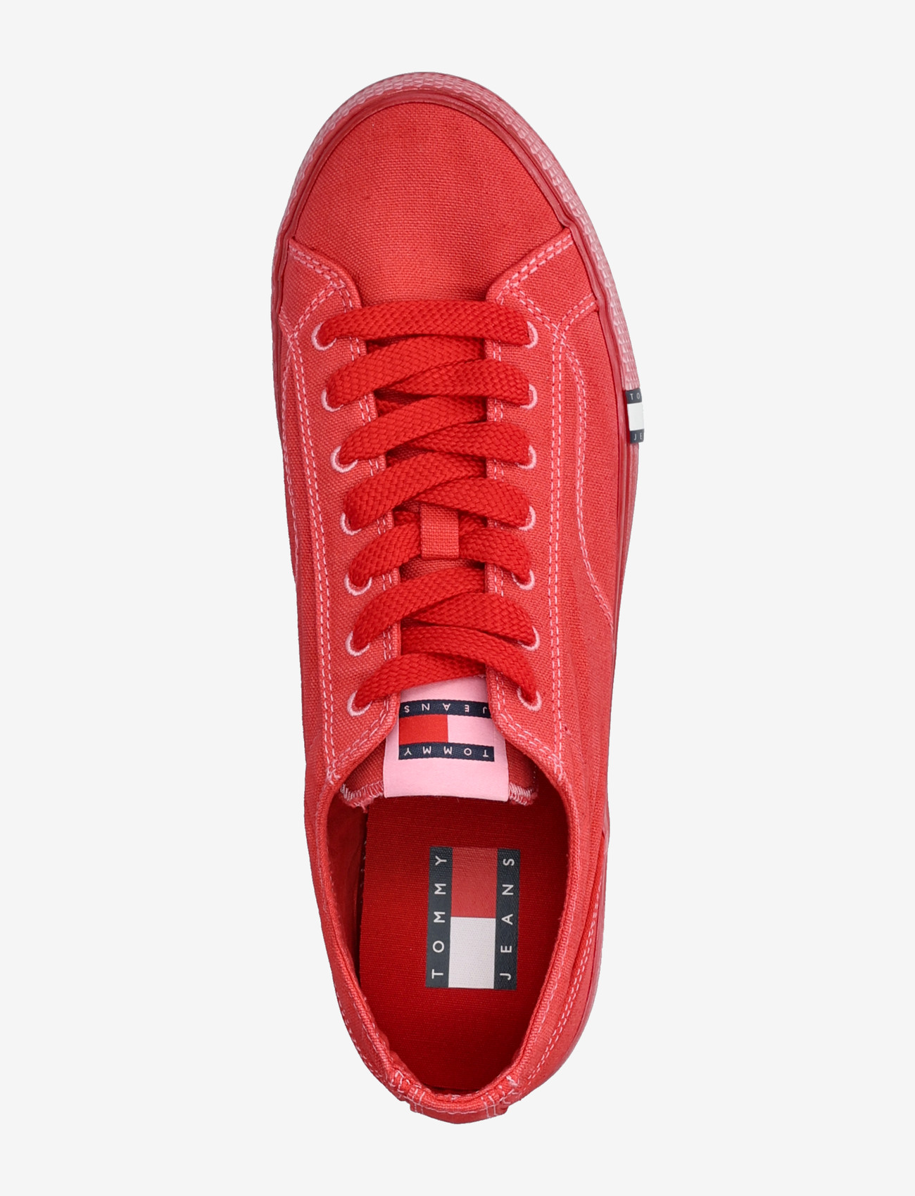 Tommy Hilfiger - ARCHIVE VULC. Y2K  WASHED CANVAS - madala säärega tossud - sapphire red - 3