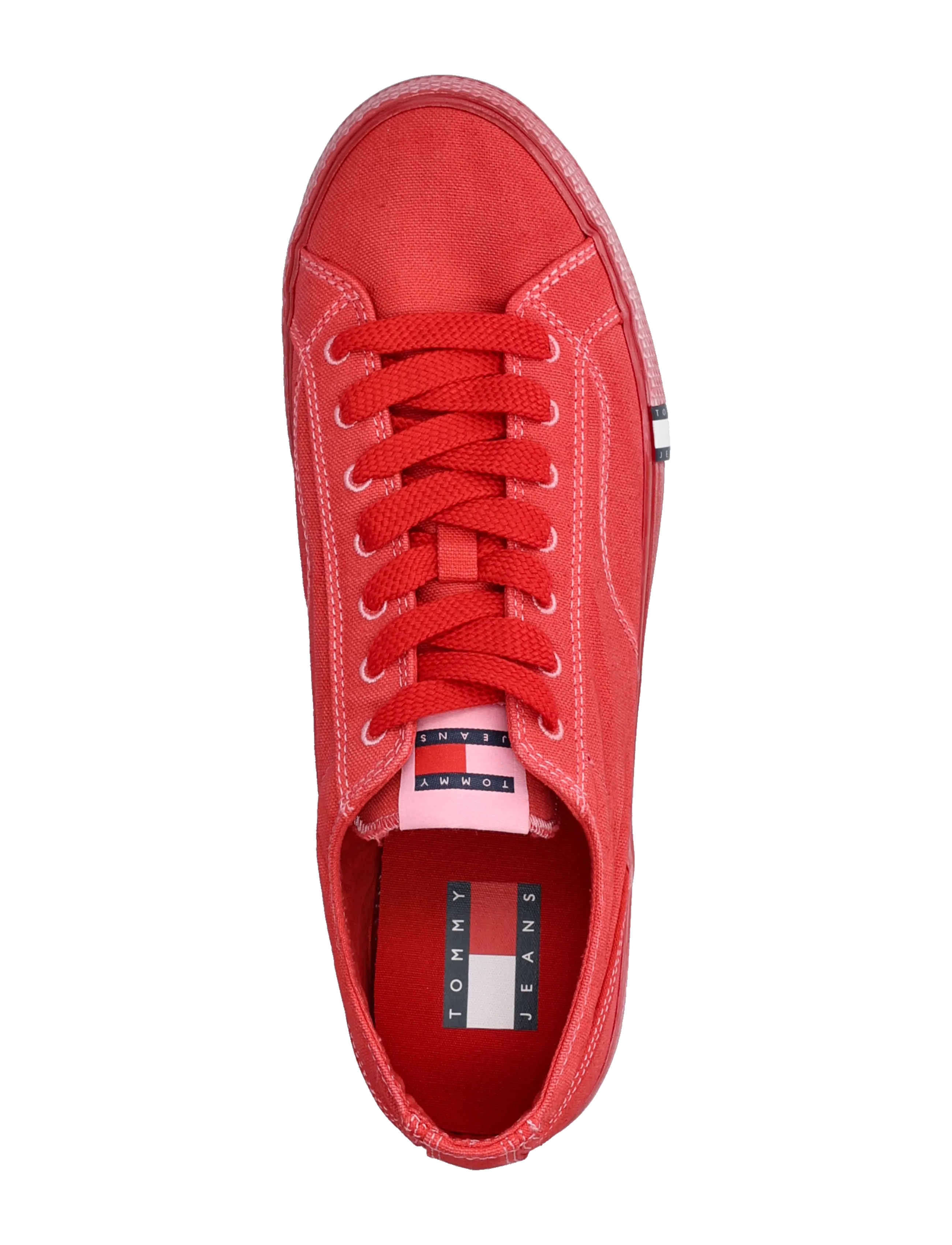 Tommy Hilfiger - ARCHIVE VULC. Y2K  WASHED CANVAS - lave sneakers - sapphire red - 3