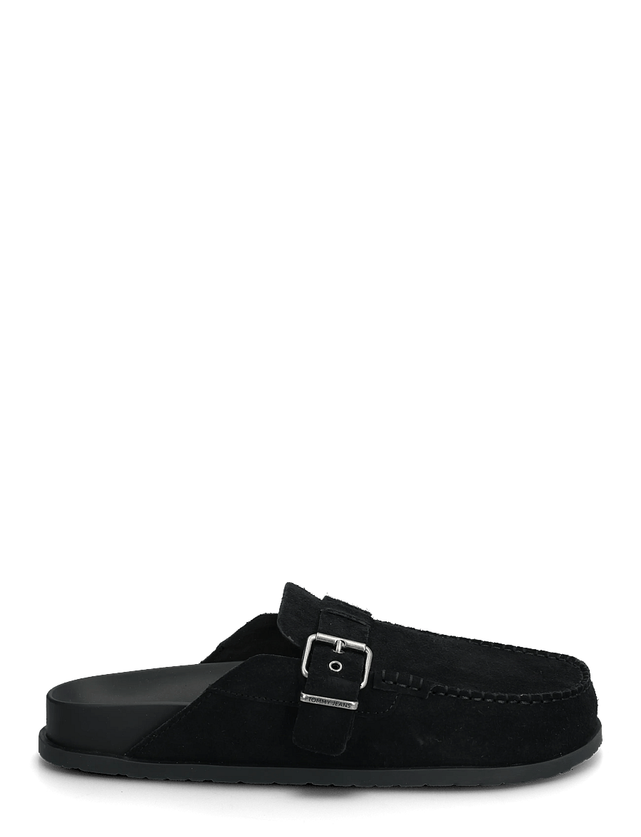 Tommy Hilfiger - BIND MULE WASHED SUEDE - shop efter anledning - black - 1