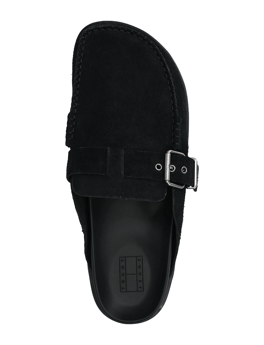 Tommy Hilfiger - BIND MULE WASHED SUEDE - shop efter anledning - black - 3