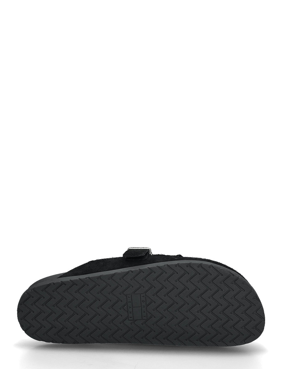 Tommy Hilfiger - BIND MULE WASHED SUEDE - shop efter anledning - black - 4