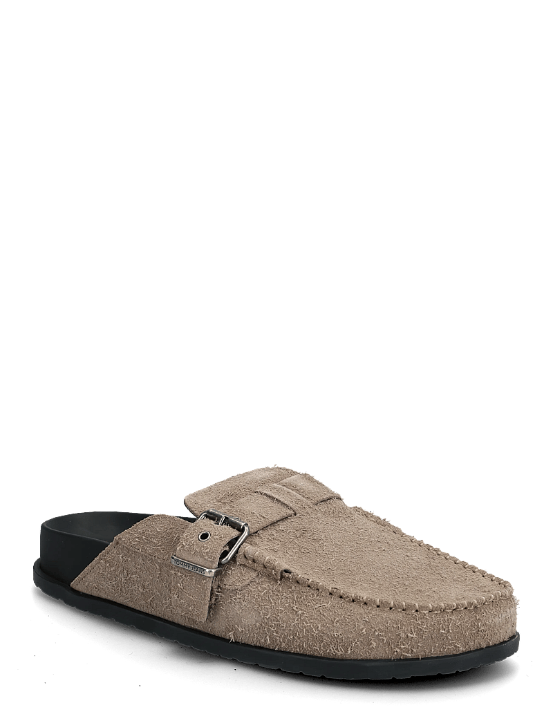 Tommy Hilfiger - BIND MULE WASHED SUEDE - shop efter anledning - dusty brown - 0
