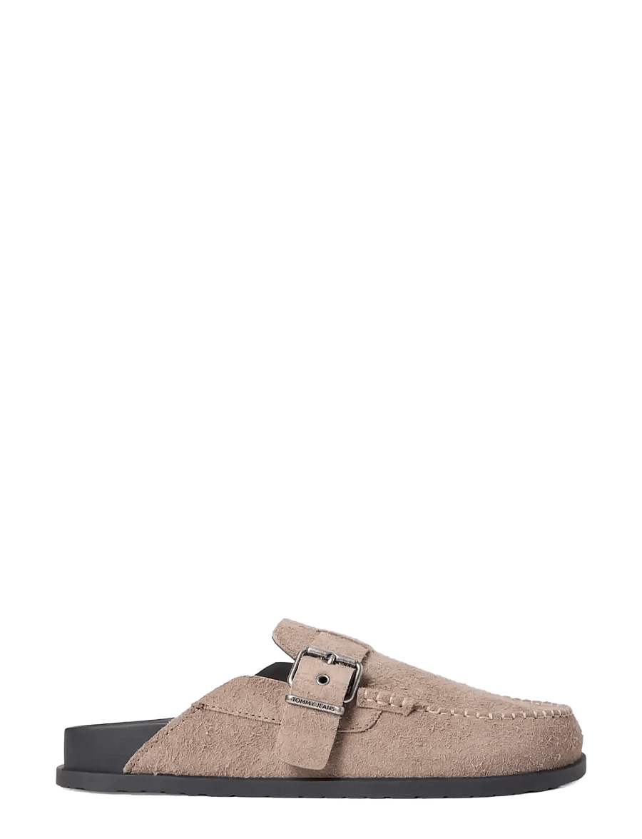 Tommy Hilfiger - BIND MULE WASHED SUEDE - kupuj według okazji - dusty brown - 5
