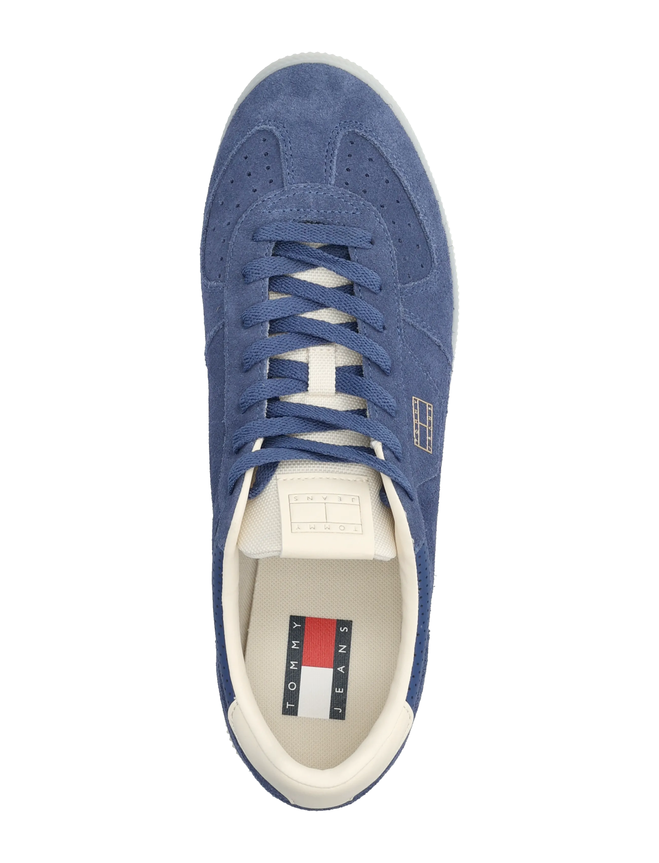 Tommy Hilfiger - THE GREENWICH EDGE SUEDE - lave sneakers - blue storm - 4