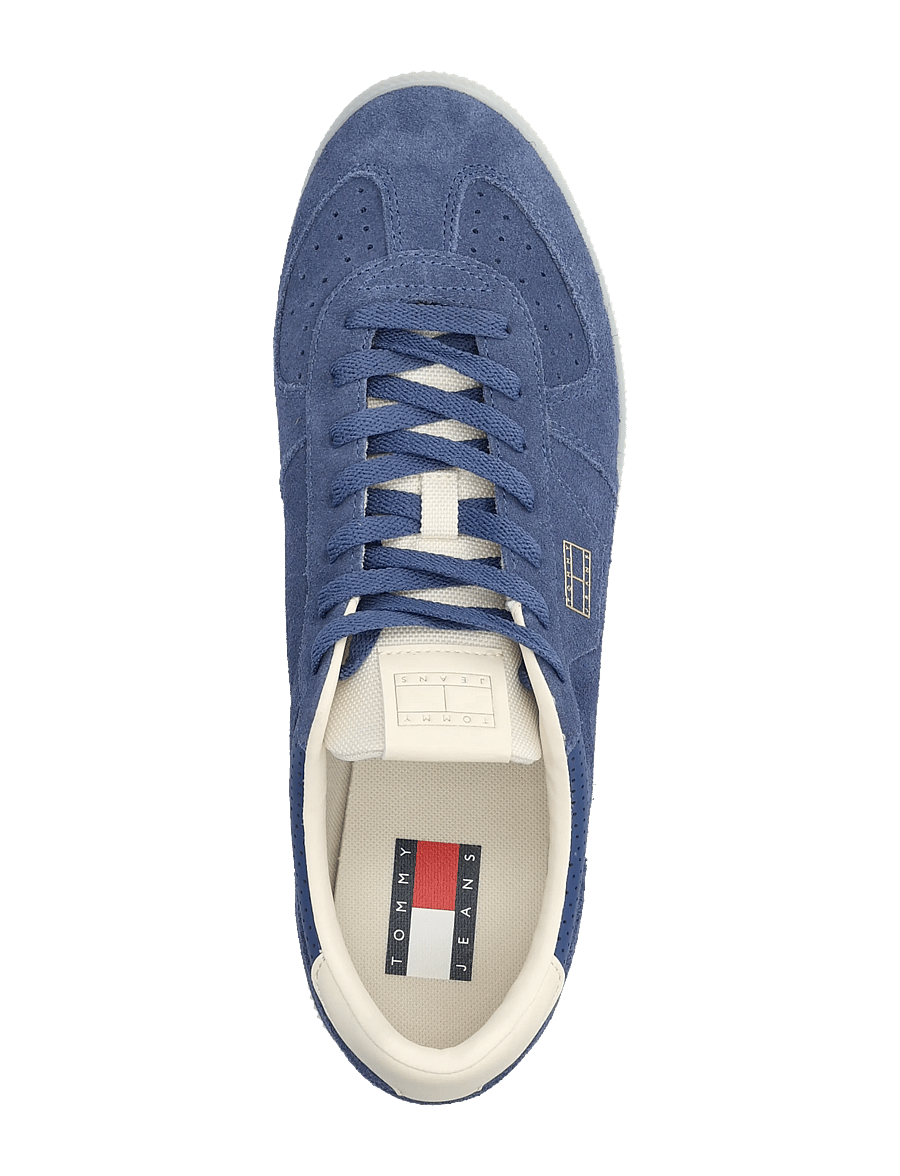Tommy Hilfiger - THE GREENWICH EDGE SUEDE - lave sneakers - blue storm - 4