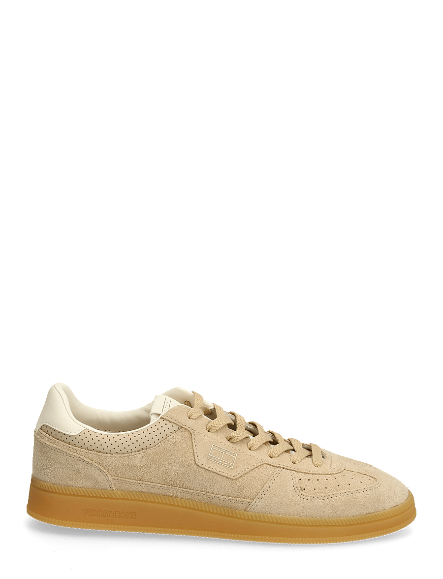 Tommy Hilfiger - THE GREENWICH EDGE SUEDE - lave sneakers - gentle gold - 1