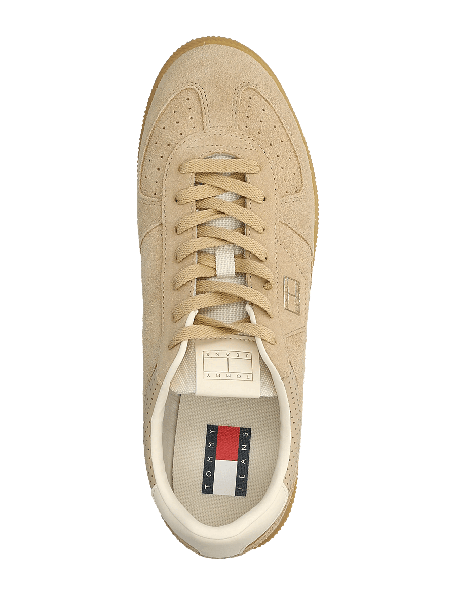 Tommy Hilfiger - THE GREENWICH EDGE SUEDE - lave sneakers - gentle gold - 3