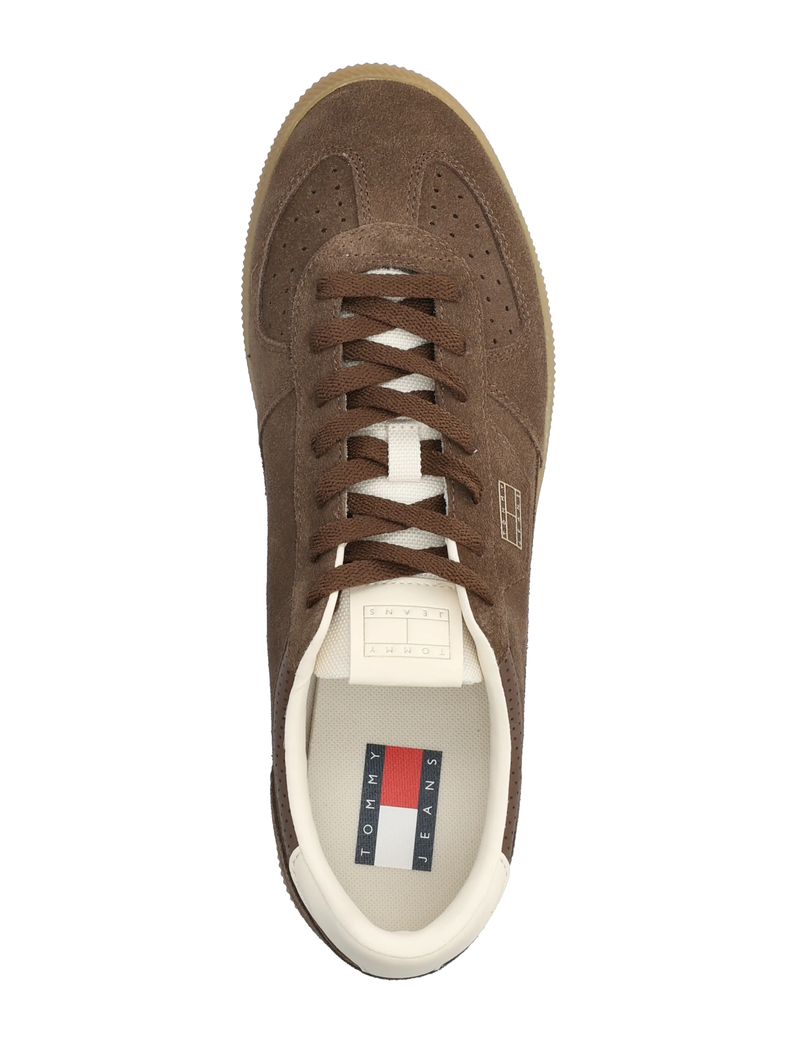 Tommy Hilfiger - THE GREENWICH EDGE SUEDE - lágir strigaskór - legacy brown - 3