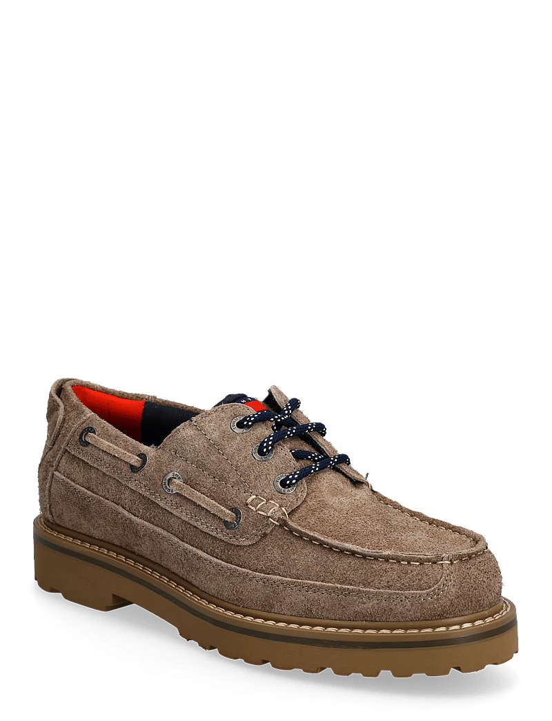 Tommy Hilfiger - ARCHIVE 01 SUEDE - shop efter anledning - dusty brown - 0
