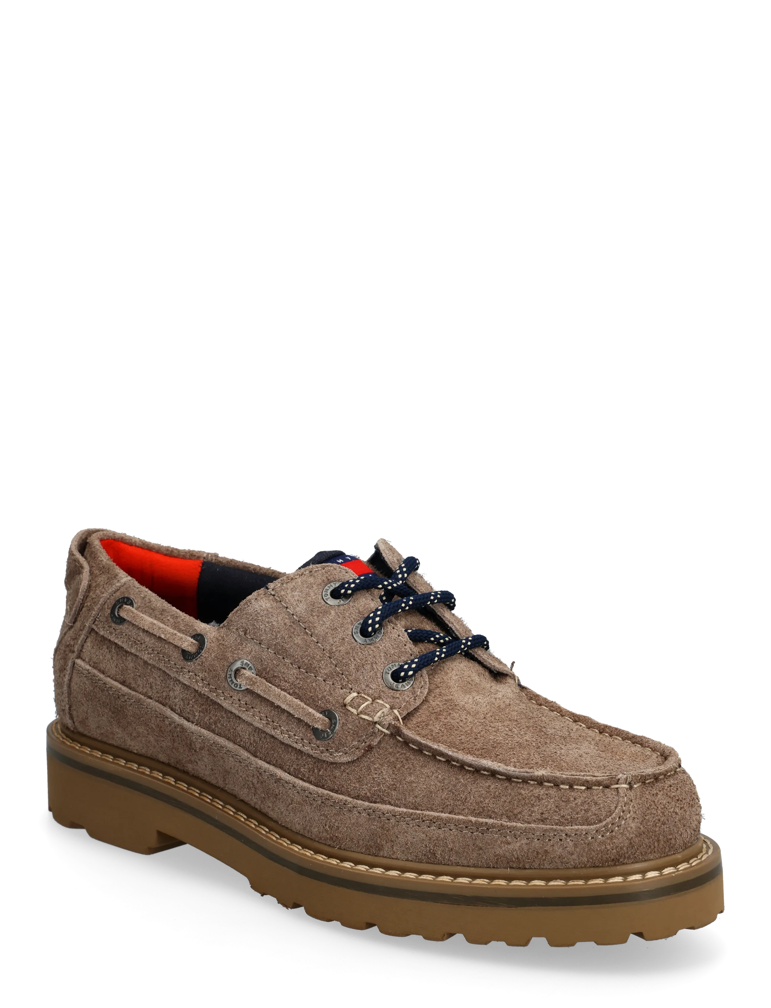 Tommy Hilfiger ARCHIVE 01 SUEDE - Bootsschuhe - DUSTY BROWN / brown