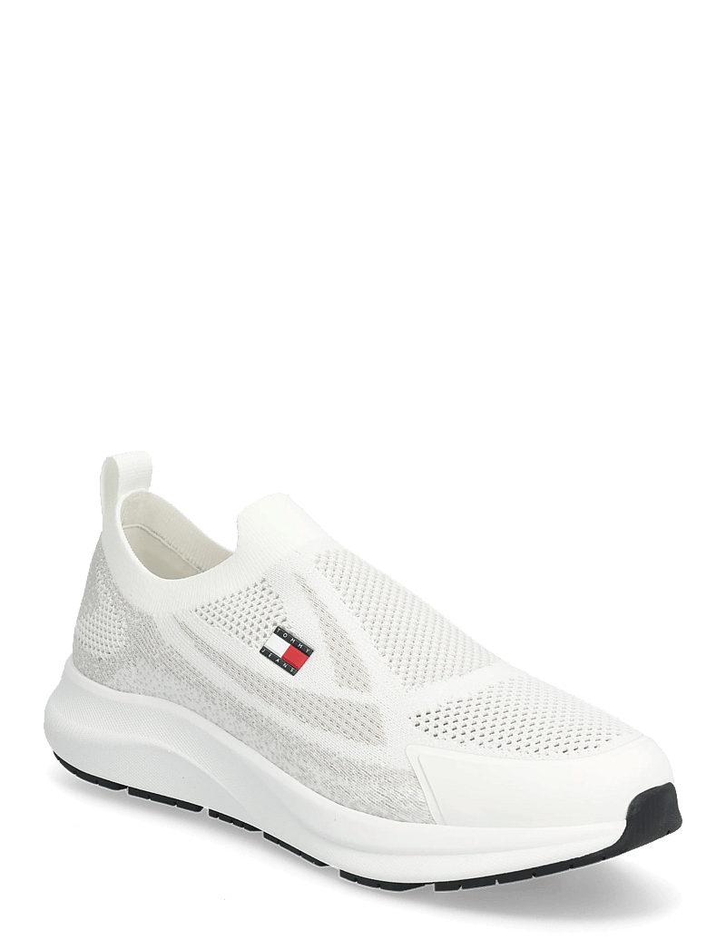 Tommy Hilfiger - TJM KNITTED RUNNER - slip-on sneakers - ecru - 0