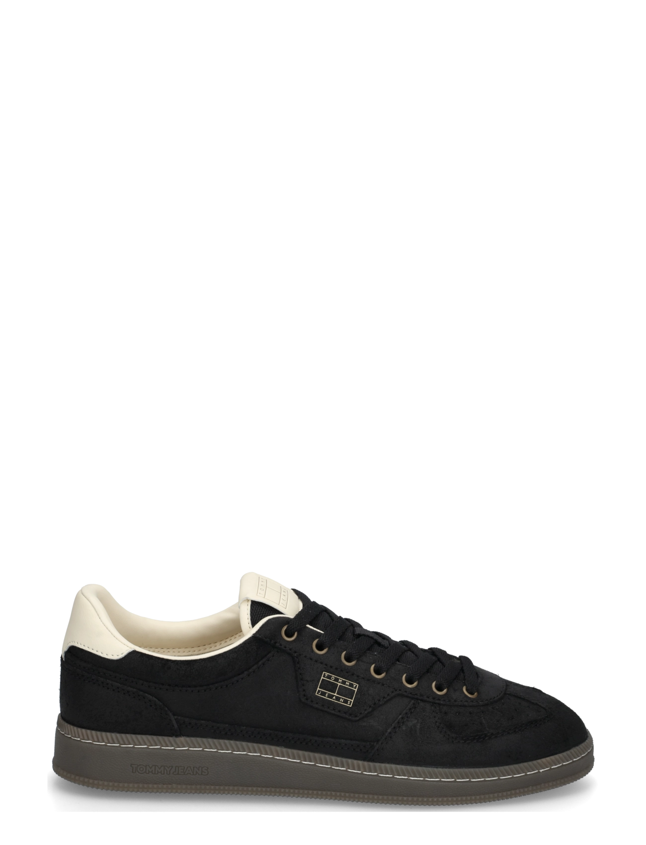 Tommy Hilfiger - TOMMY JEANS SUEDE COURT - madala säärega - black - 2