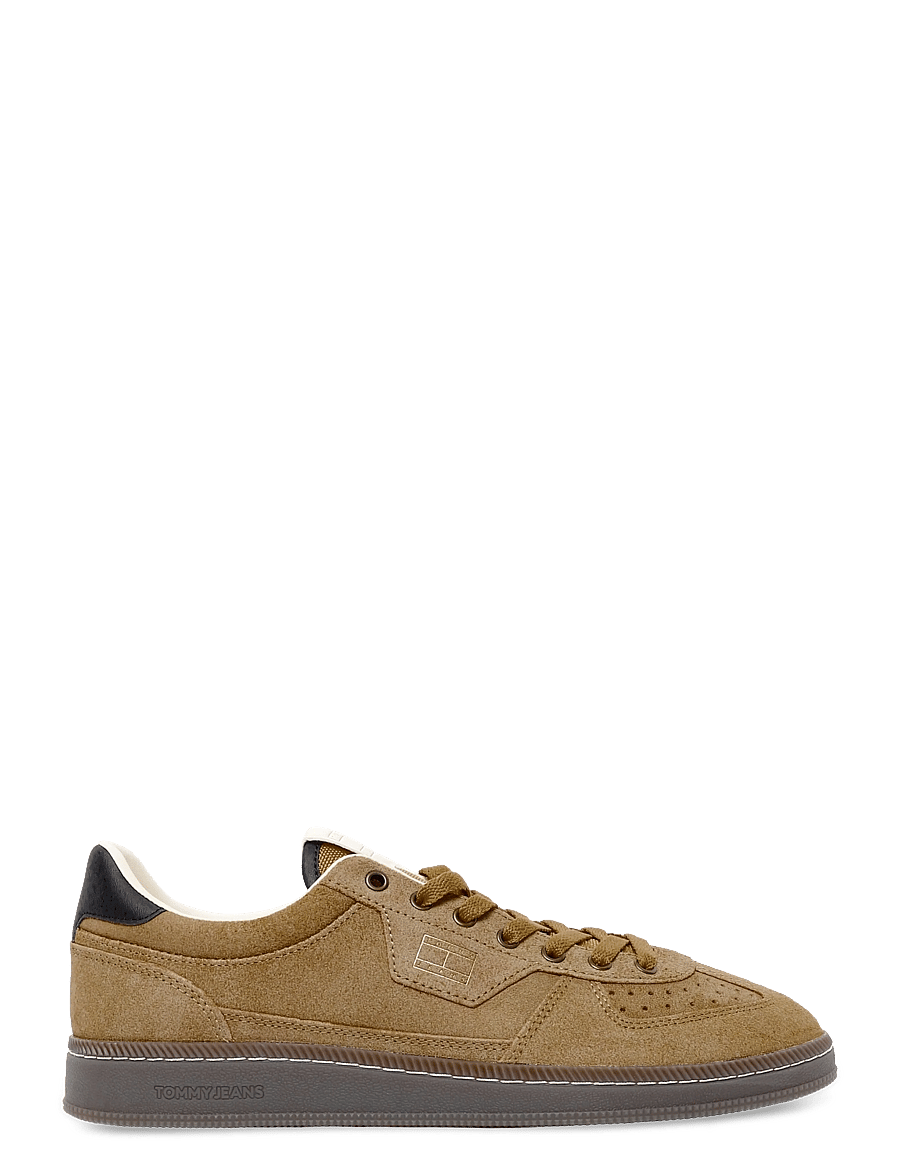 Tommy Hilfiger - TOMMY JEANS SUEDE COURT - low tops - dark dune - 2