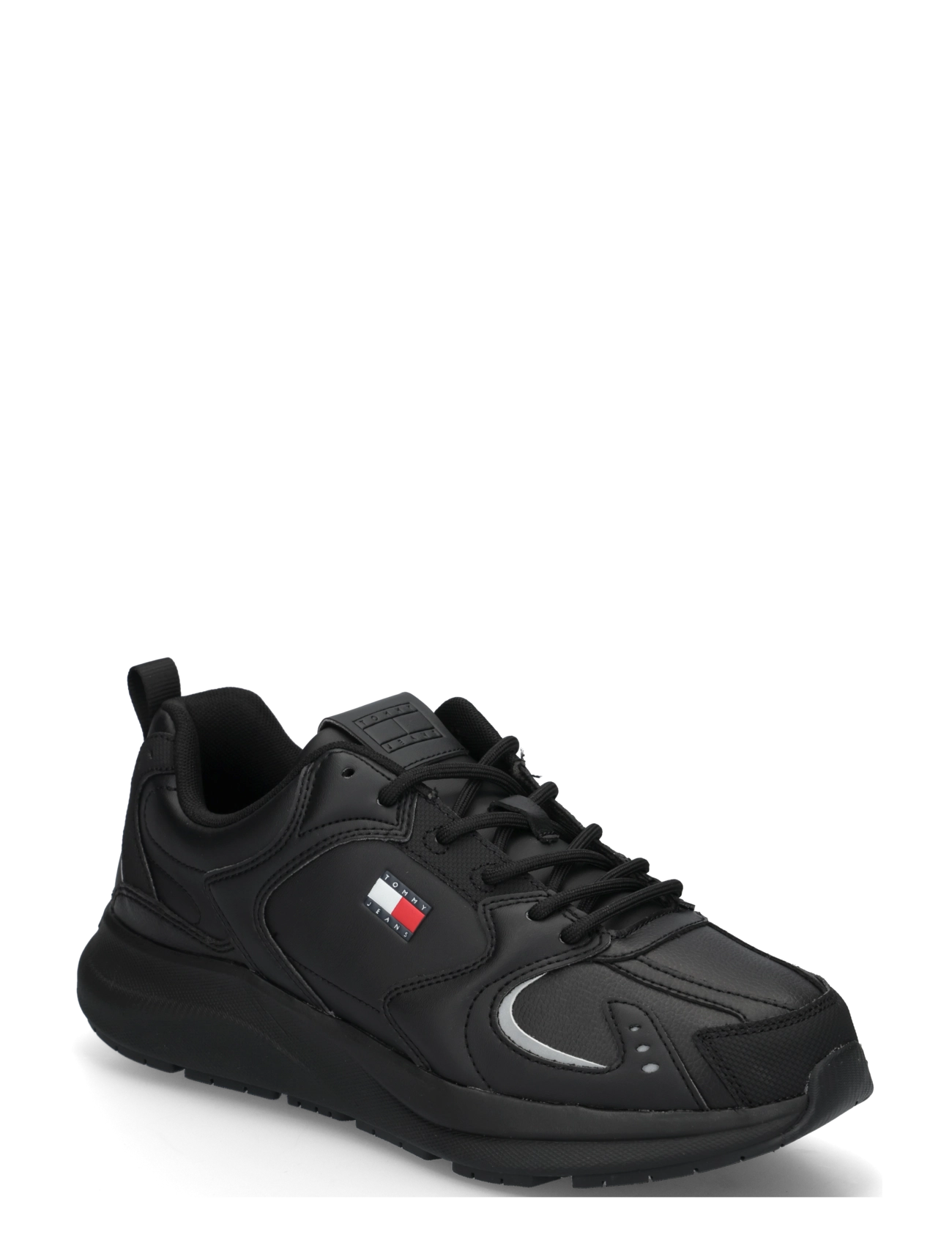 Tommy Hilfiger TOMMY JEANS LTH RUNNER - Sneakers - TRIPLE BLACK / black