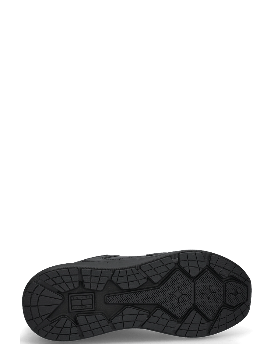 Tommy Hilfiger - TOMMY JEANS LTH RUNNER - lave sneakers - triple black - 4