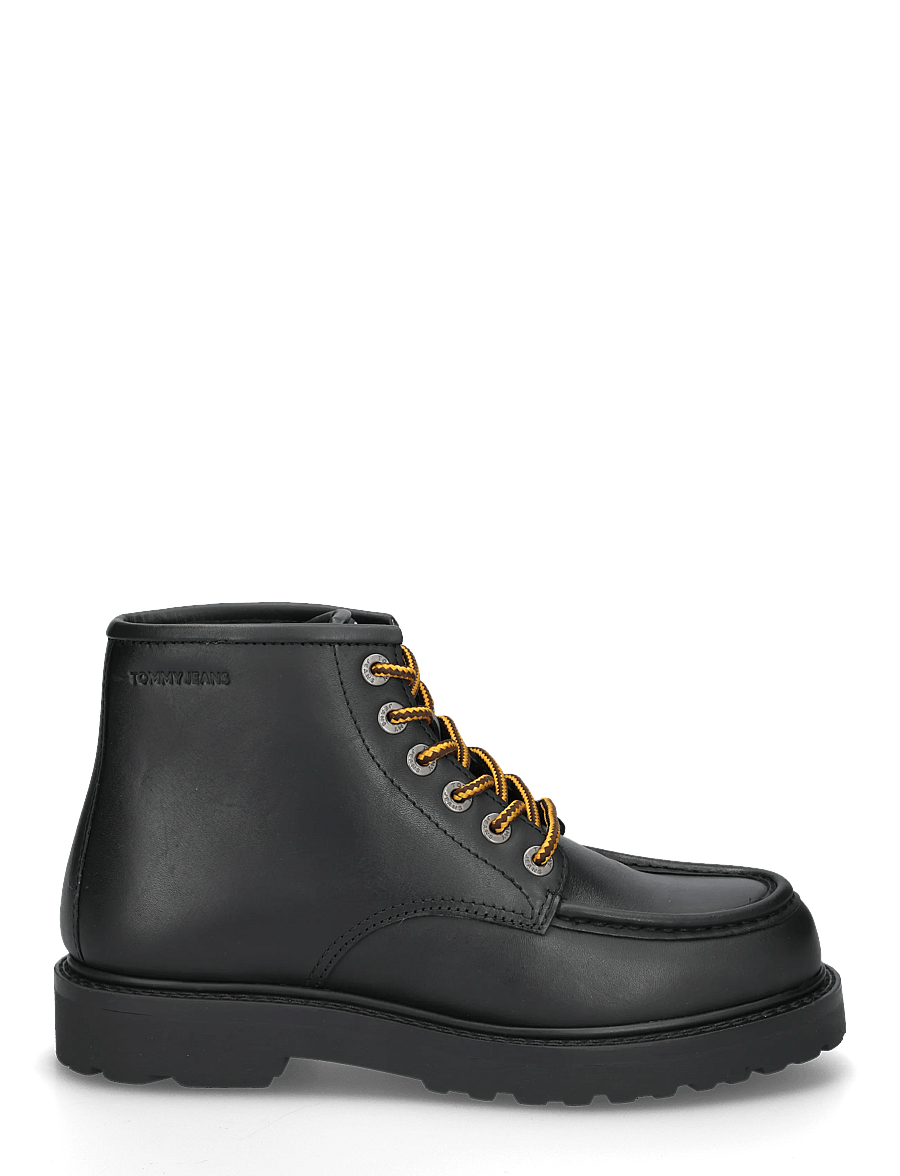 Tommy Hilfiger - ARCHIVE 01 AMERICAN LTH BOOT - snørestøvler - black - 2