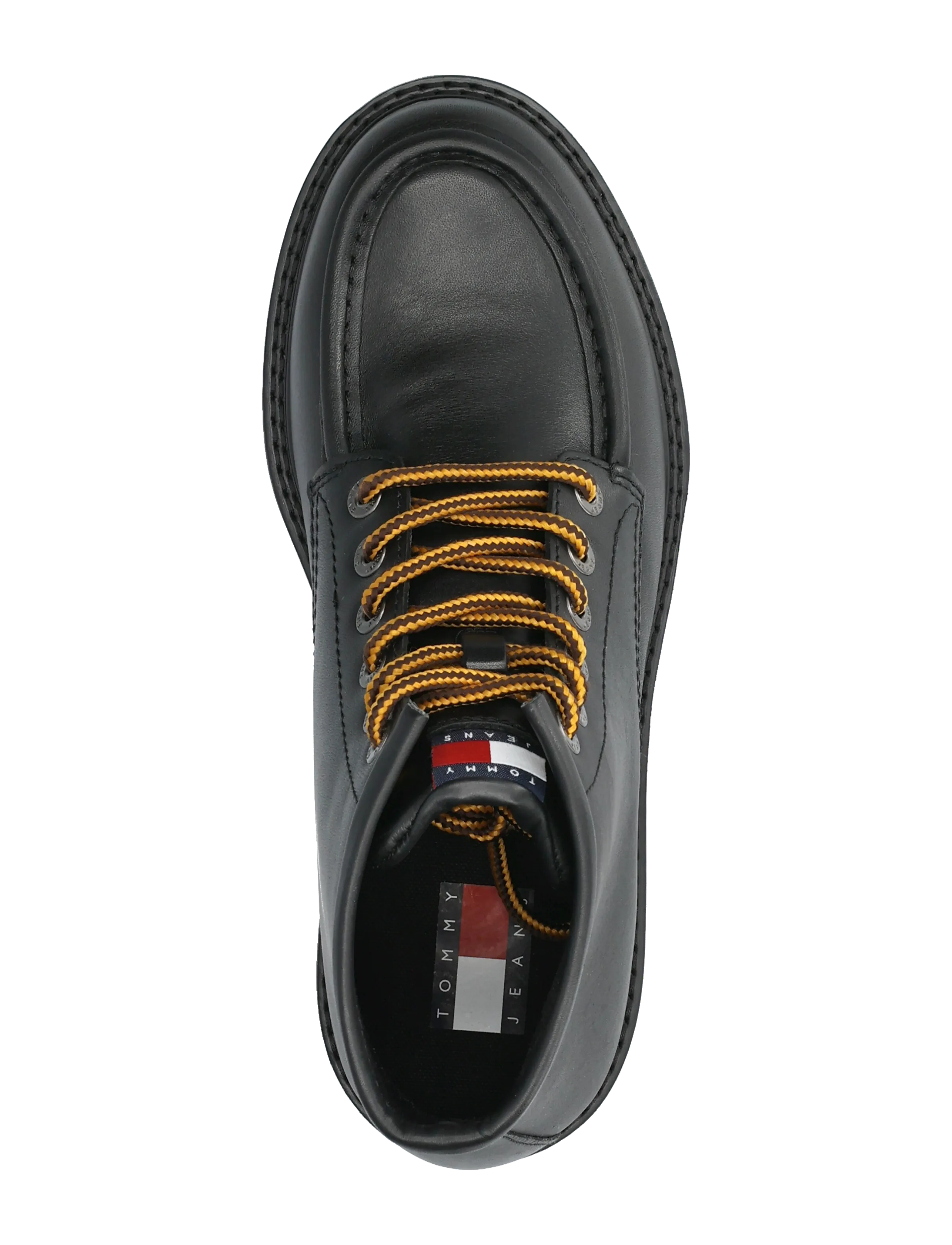 Tommy Hilfiger - ARCHIVE 01 AMERICAN LTH BOOT - snørestøvler - black - 3