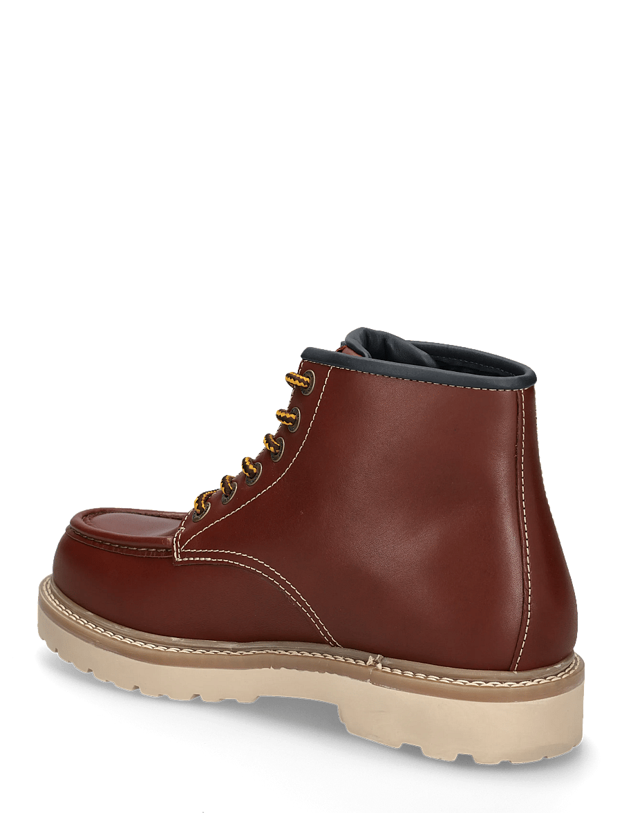 Tommy Hilfiger - ARCHIVE 01 AMERICAN LTH BOOT - kängor med snörning - rich mocha - 1