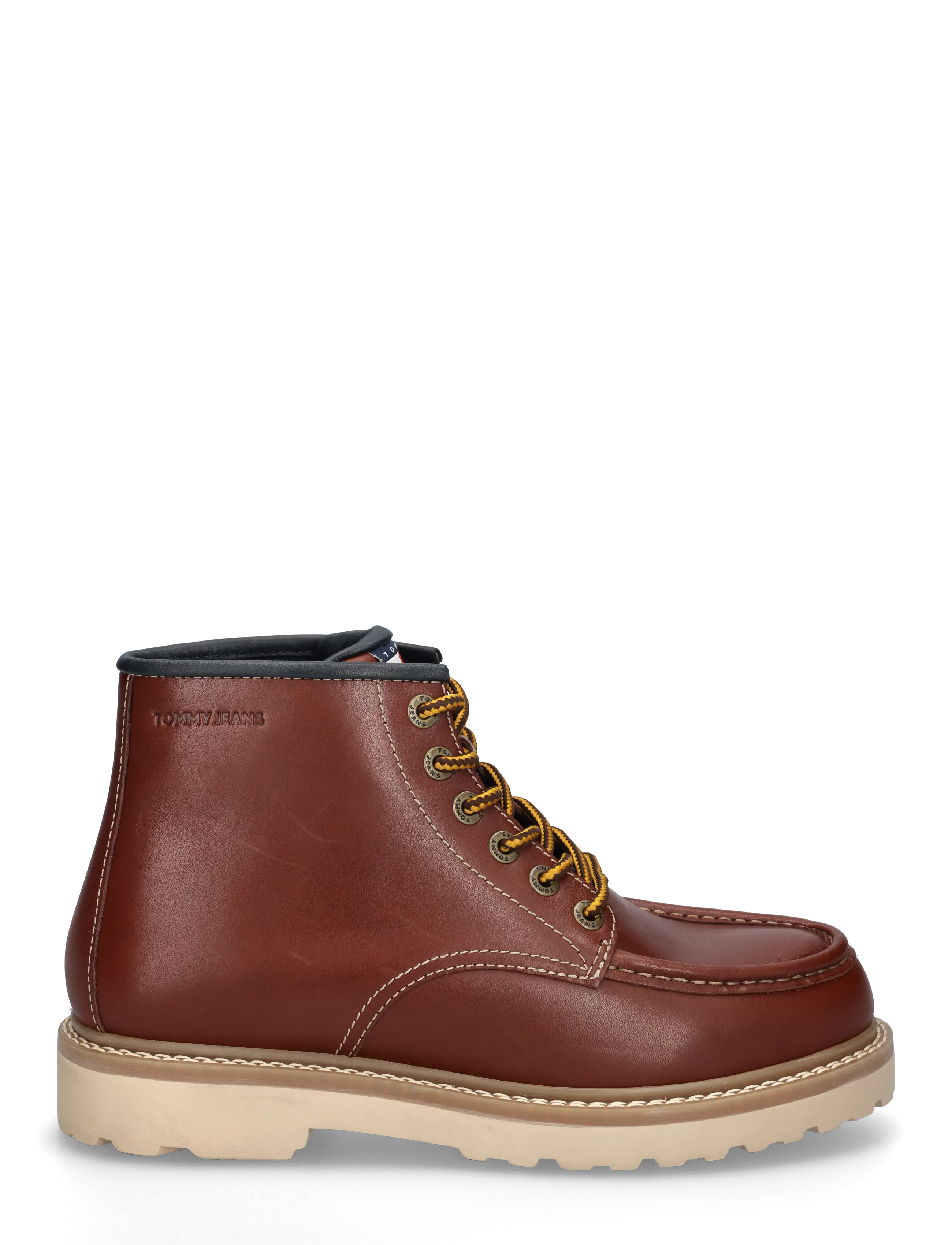 Tommy Hilfiger - ARCHIVE 01 AMERICAN LTH BOOT - kängor med snörning - rich mocha - 2