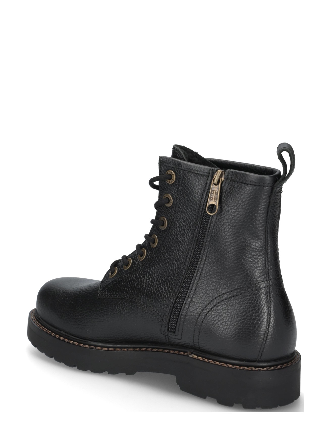 Tommy Hilfiger - ARCHIVE 01  TUMBLE LACE UP WARM - black - 1