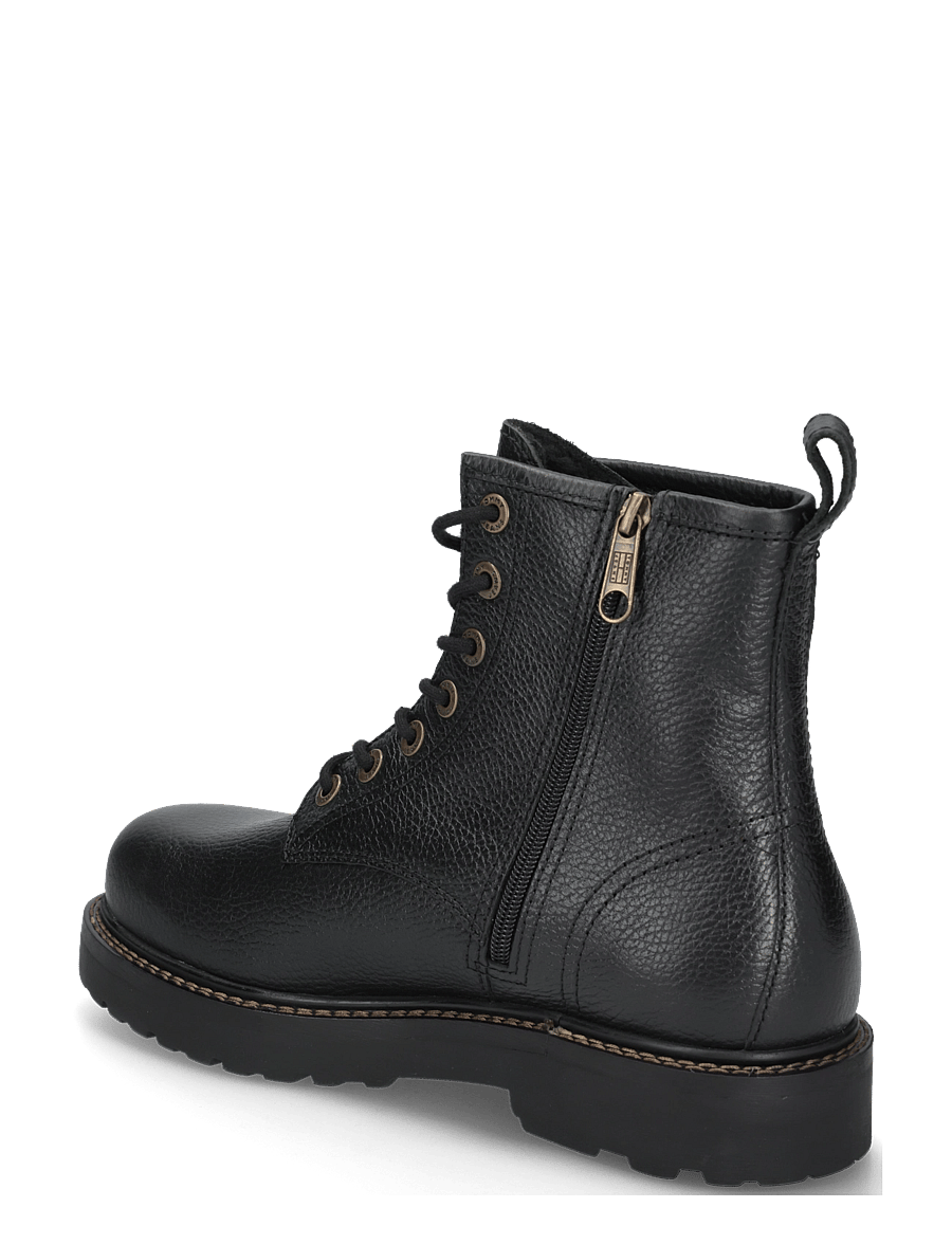 Tommy Hilfiger - ARCHIVE 01 TUMBLE LACE UP WARM - vinterstøvler - black - 1