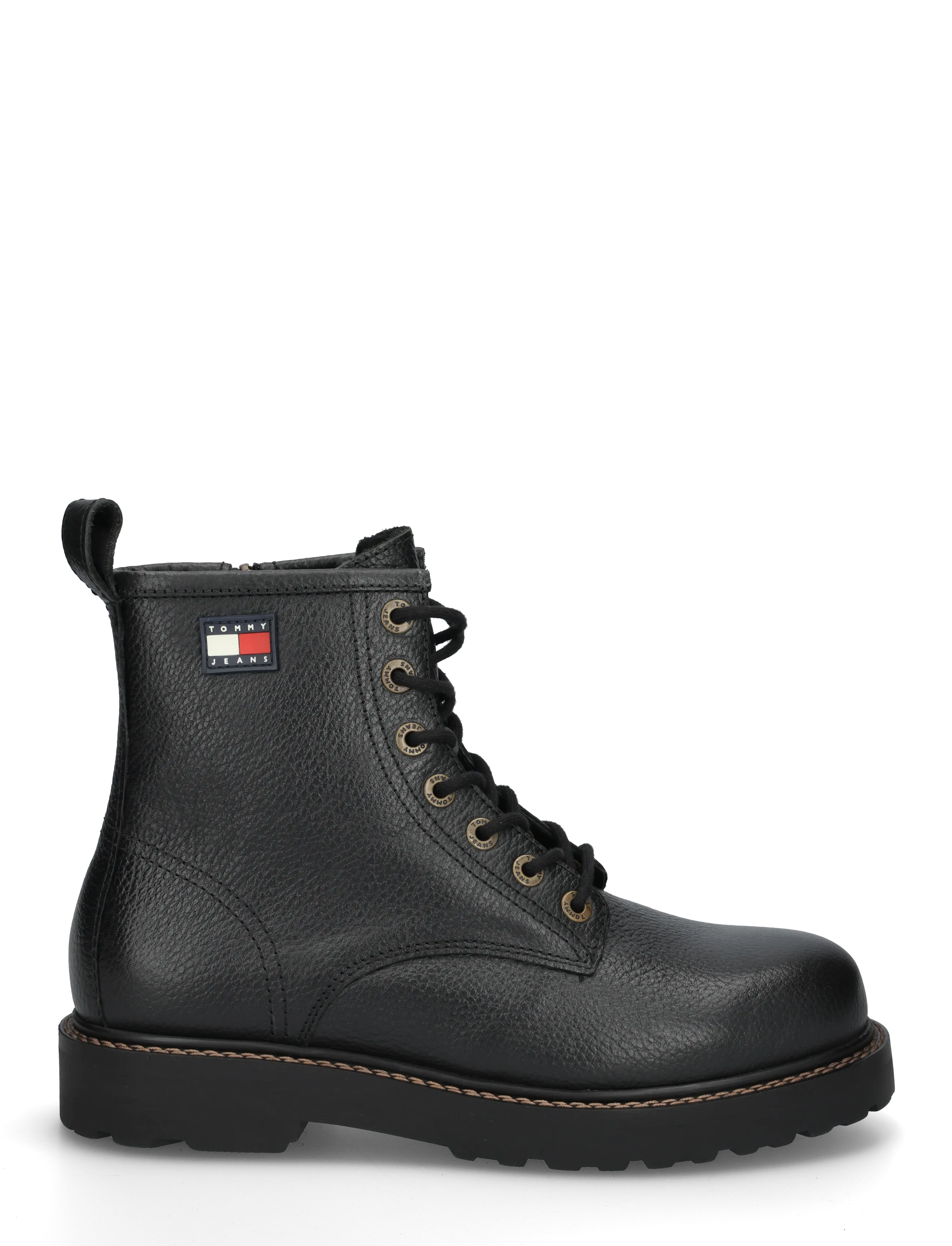 Tommy Hilfiger - ARCHIVE 01  TUMBLE LACE UP WARM - vinterkängor - black - 2