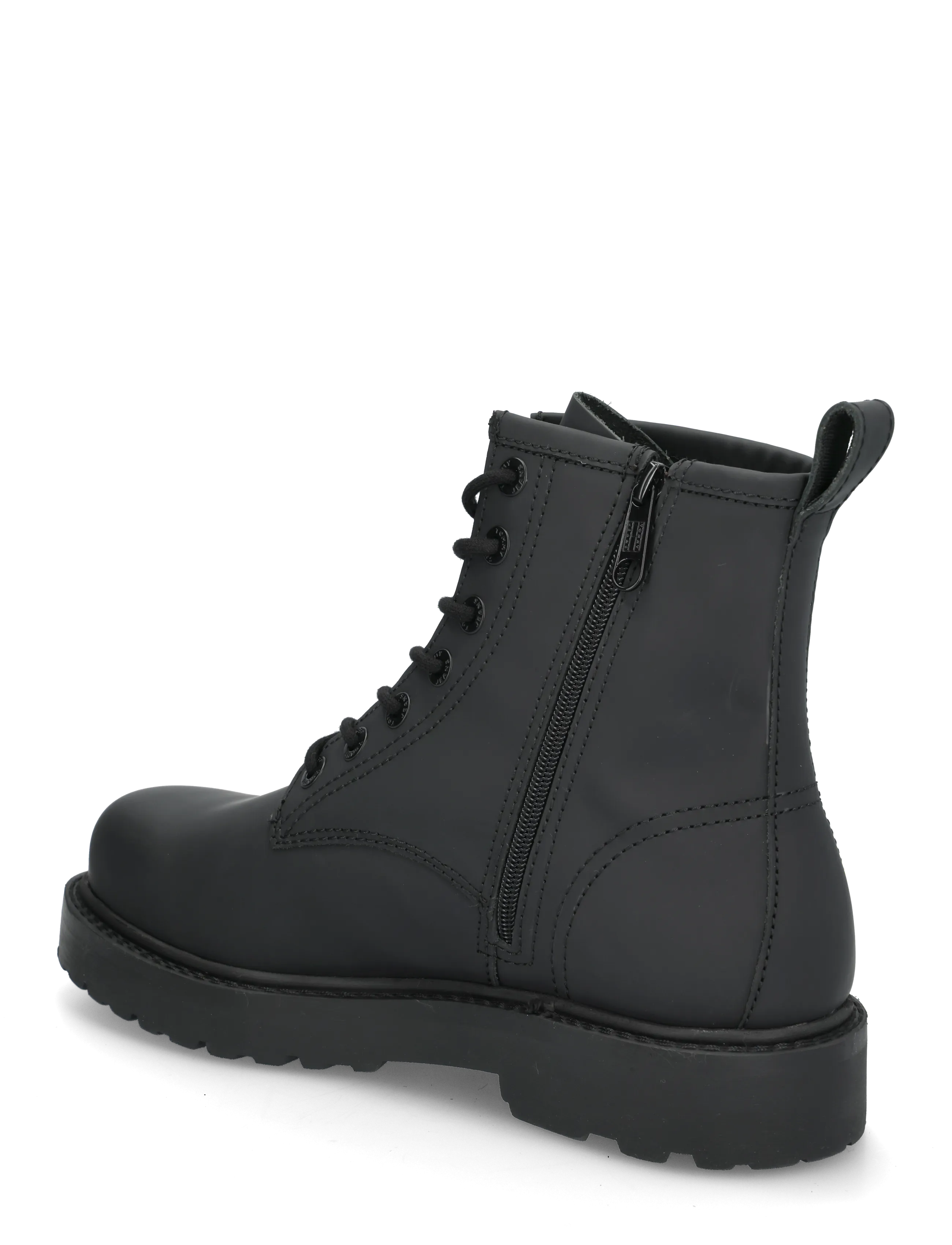 Tommy Hilfiger - ARCHIVE 01 RUBBER LACE BOOT - kängor med snörning - black - 1