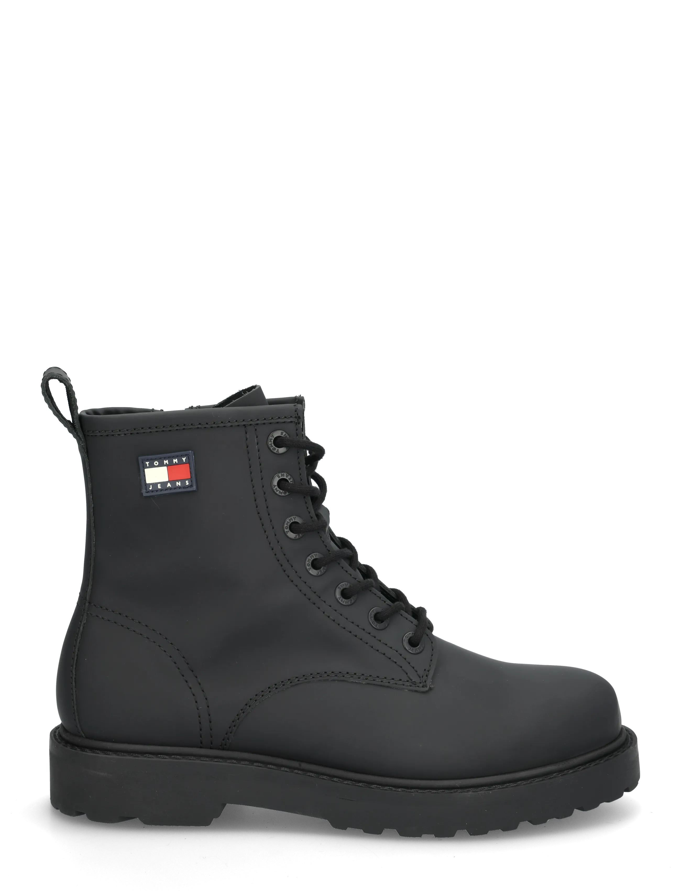 Tommy Hilfiger - ARCHIVE 01 RUBBER LACE BOOT - kängor med snörning - black - 2