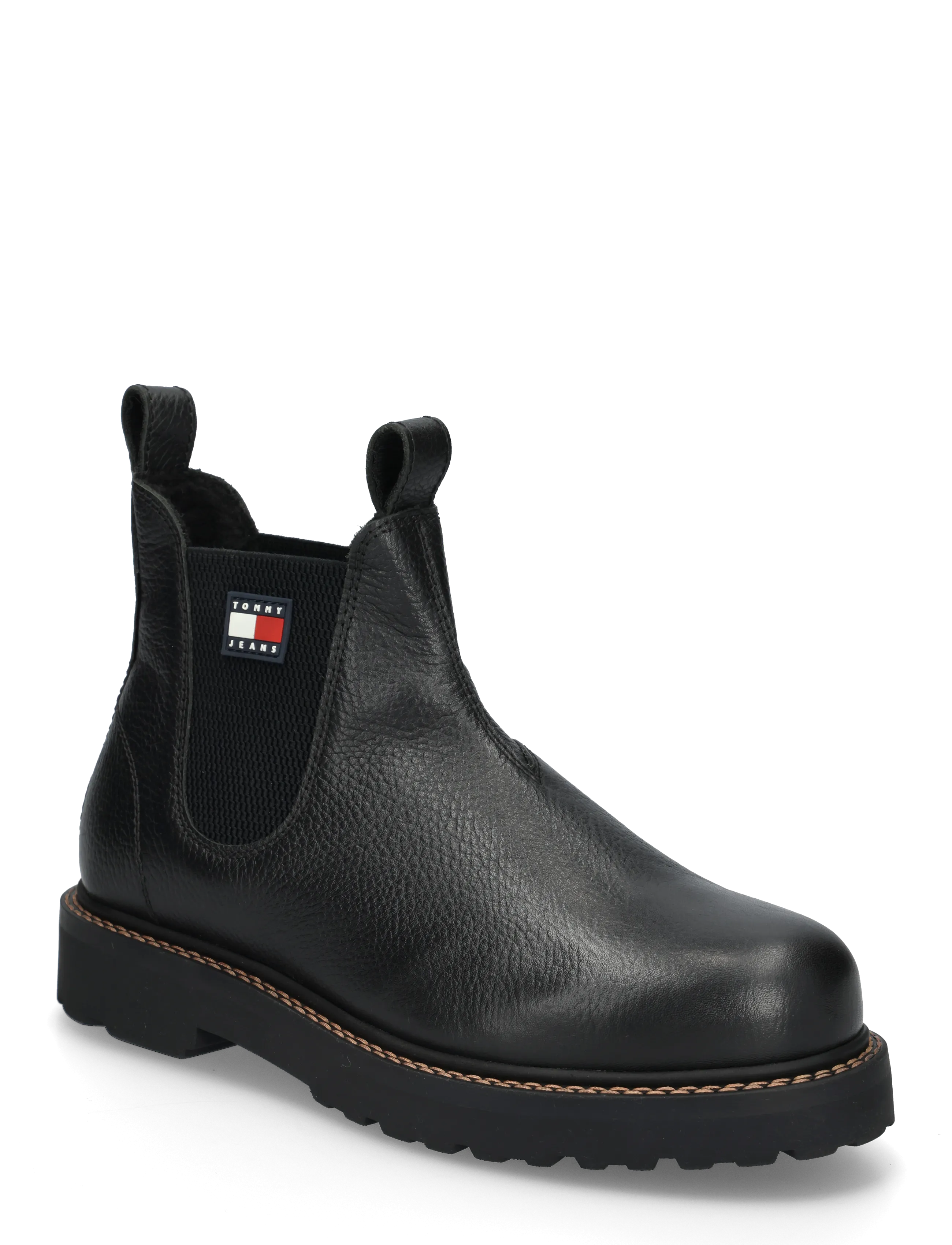 Tommy Hilfiger ARCHIVE 01  TUMBLE CHELSEA WARM - Boots - BLACK / black