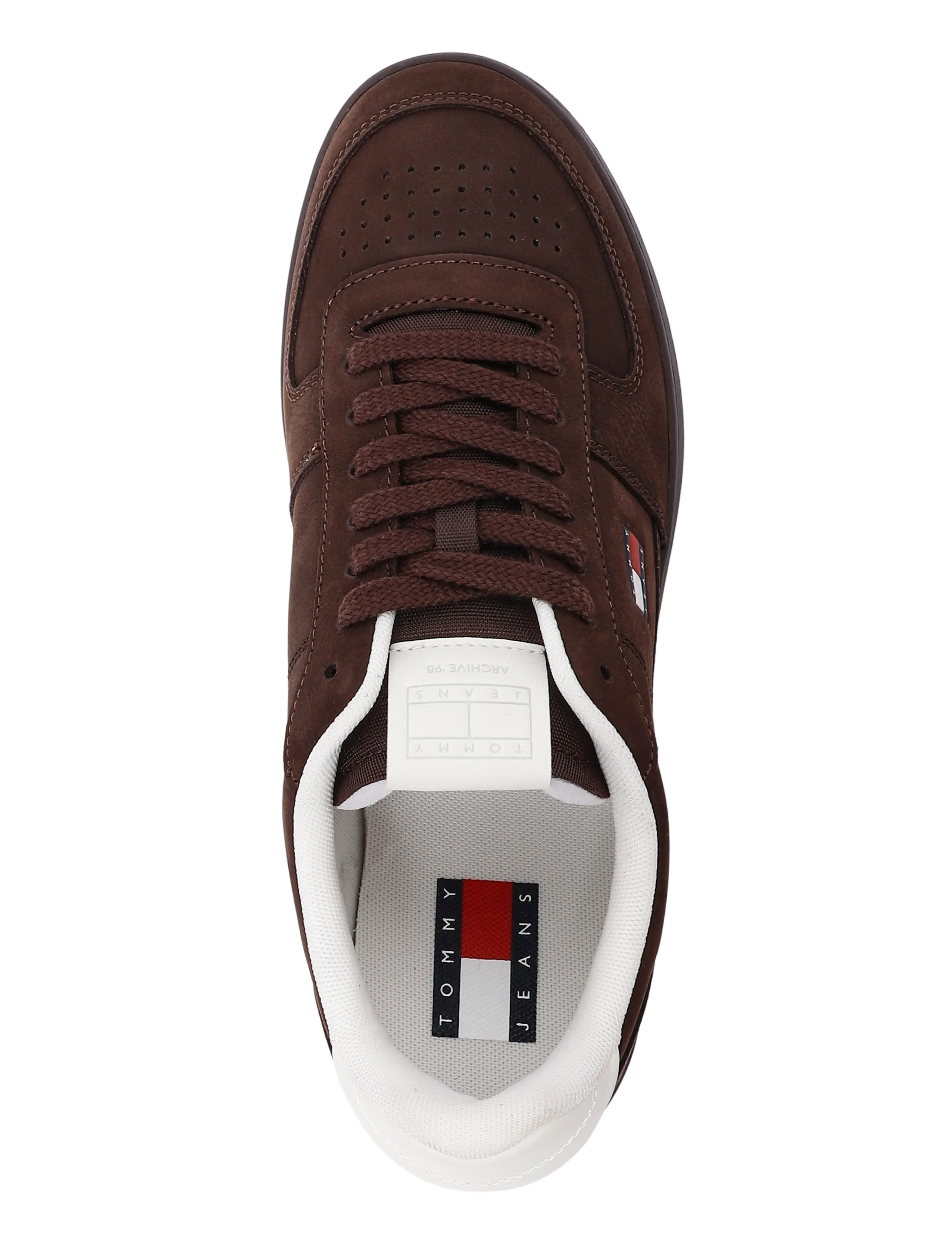 Tommy Hilfiger - ARCHIVE 98 NUBUCK COURT - deep brown - 3