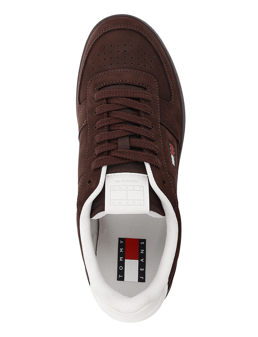 Tommy Hilfiger - ARCHIVE 98 NUBUCK COURT - low tops - deep brown - 3